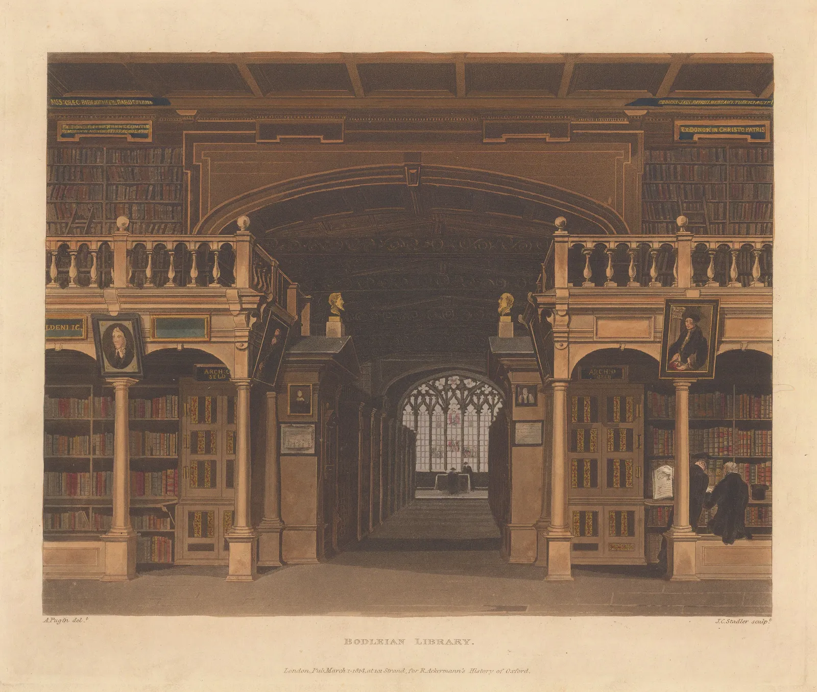 Rudolph Ackermann, Oxford University - Bodleian Library, 1814