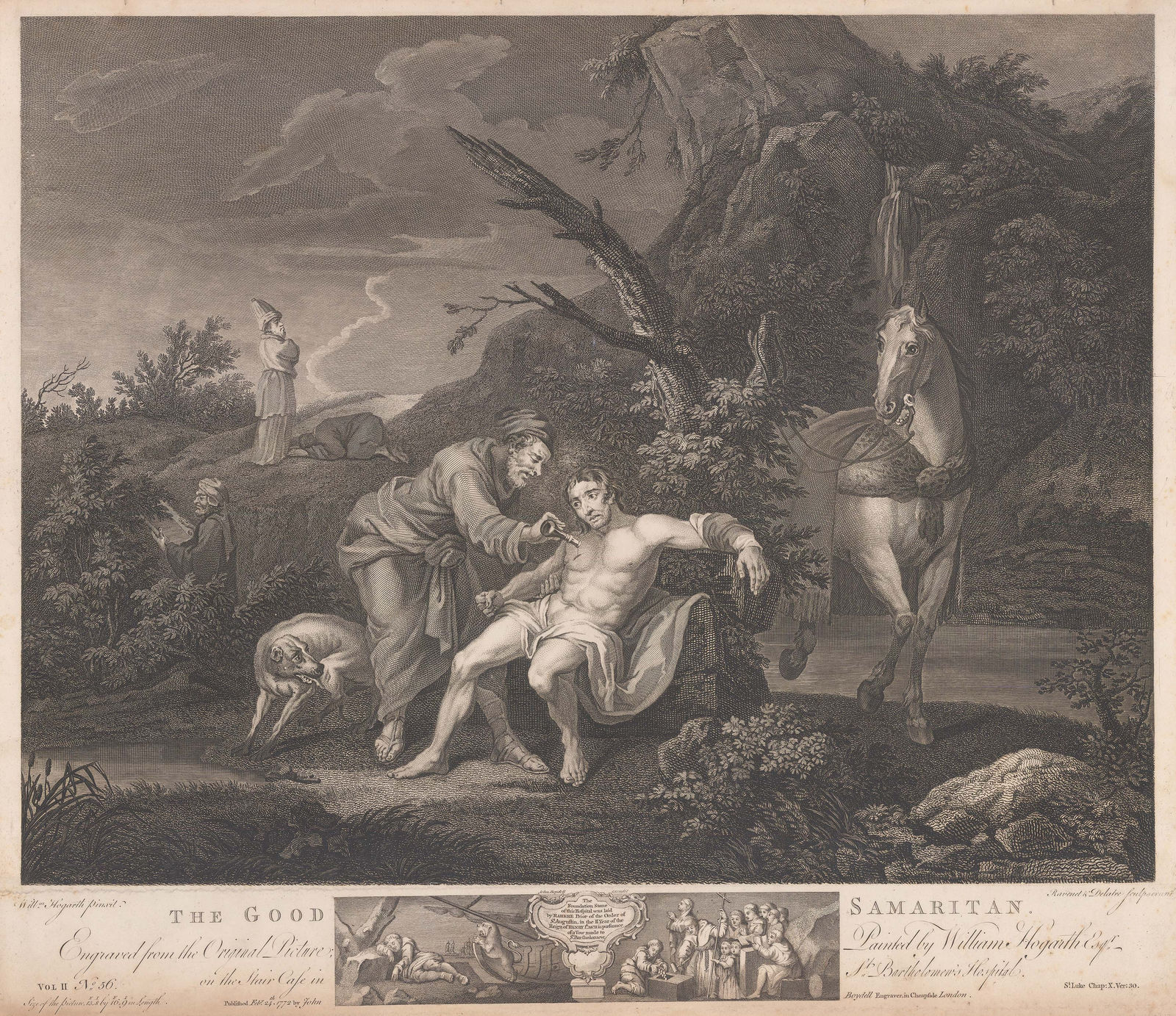 William Hogarth, Hogarth - The Good Samaritan, 1777