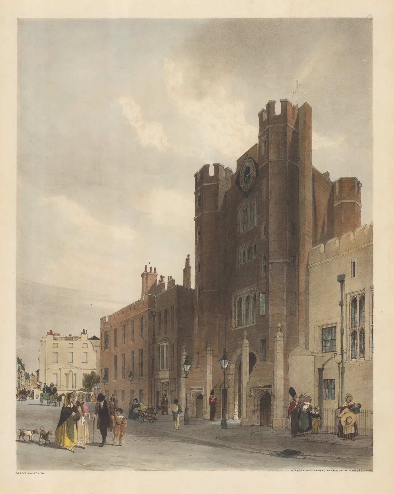 Thomas Shotter Boys, London - St. James's Palace, 1842