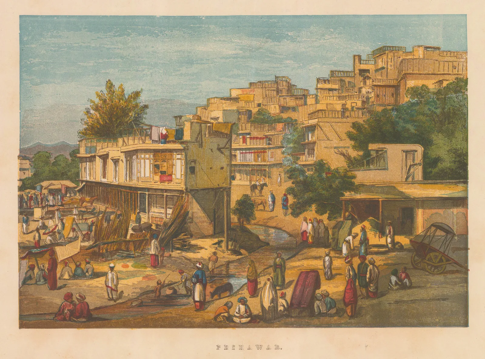 Illustrated London News (ILN), Pakistan - Peshawar, 1857