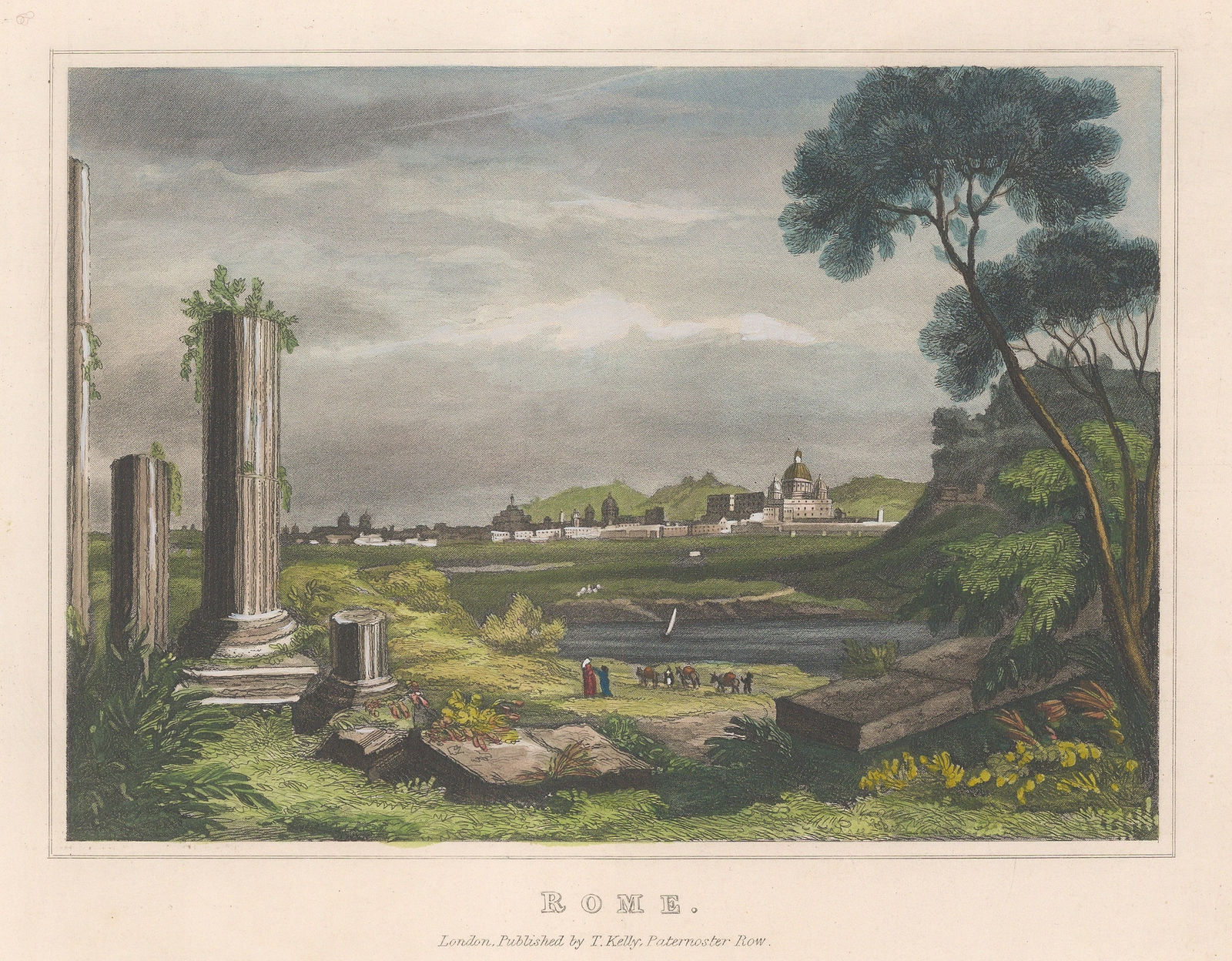 Thomas Kelly, Italy - Rome, 1840 c.