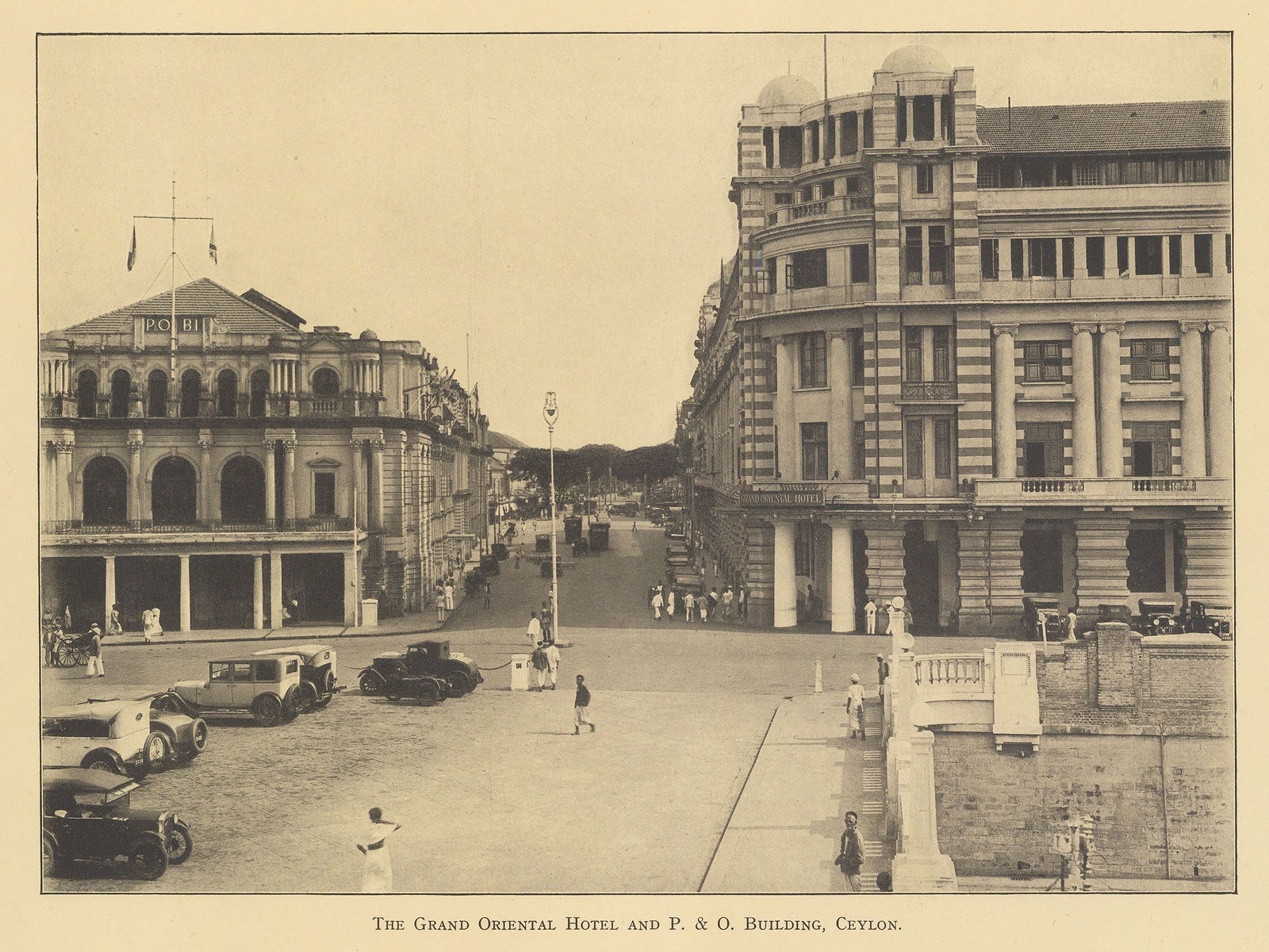 Colombo Plate Ltd., Sri Lanka - Colombo, Victoria Arcade, 1928 c.