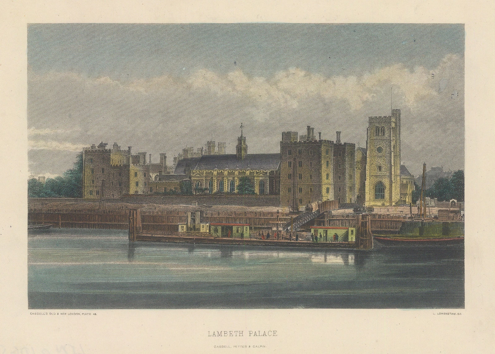 John Cassell, London - Lambeth Palace, 1883 c.
