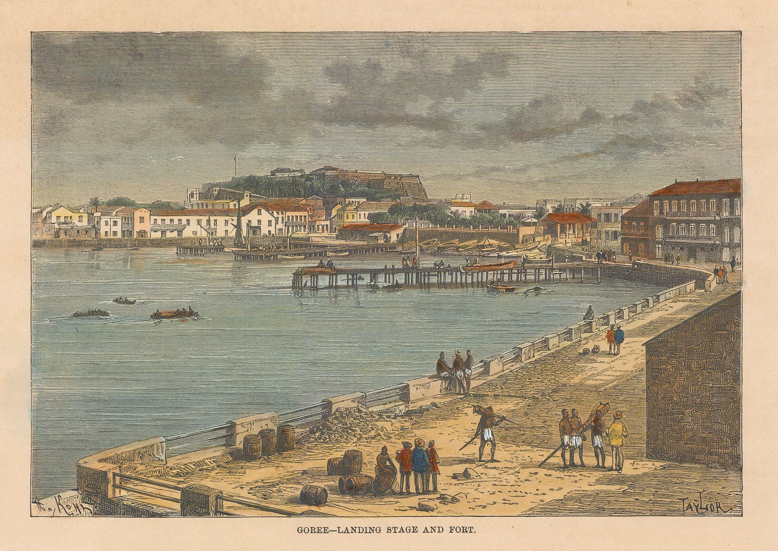 Jean Jacques Élisée Reclus, Senegal - Gorée Island, 1894