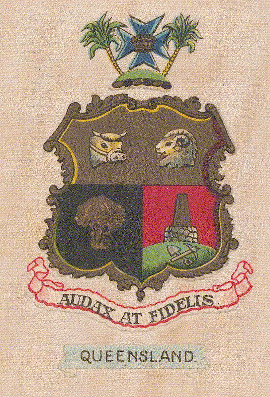 Cigarette Cards, Arms - Australia, Queensland, 1915 c.