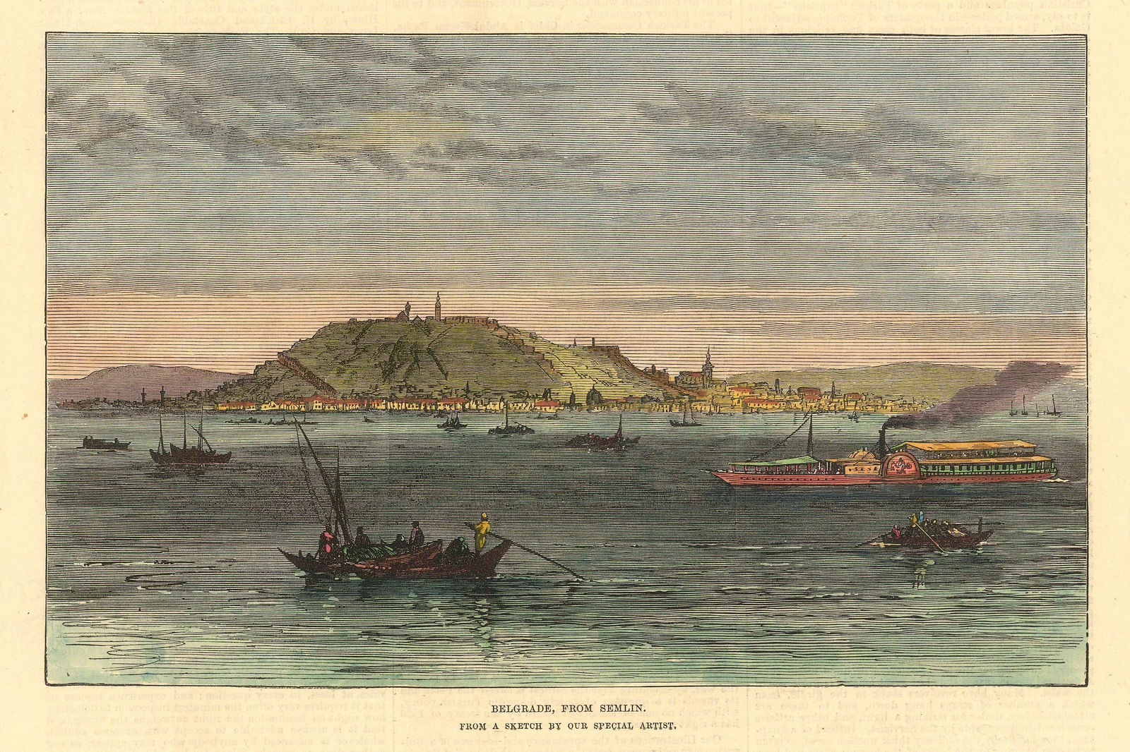 Illustrated London News (ILN), Serbia - Belgrade, 1876