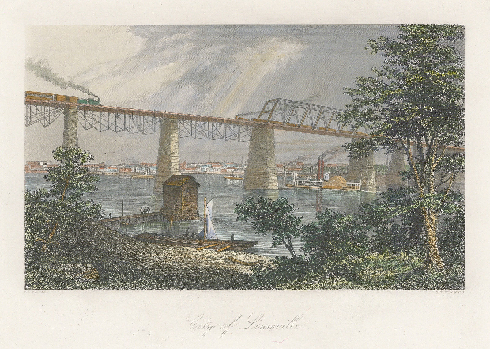 Picturesque America, Kentucky - Louisville, 1874