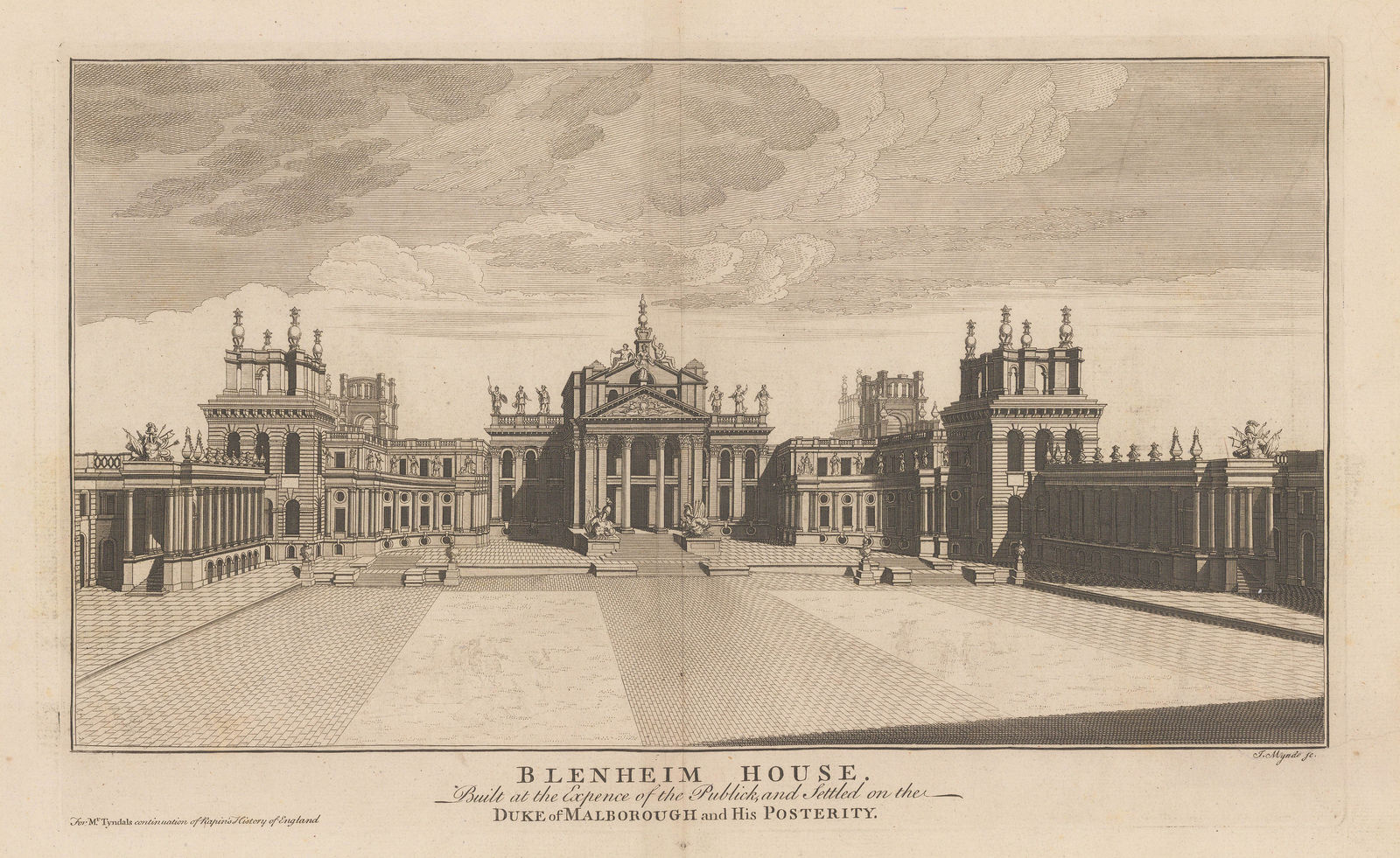 Paul de Rapin & Nicolas Tindal, Blenheim Palace, Oxfordshire, 1740 c.
