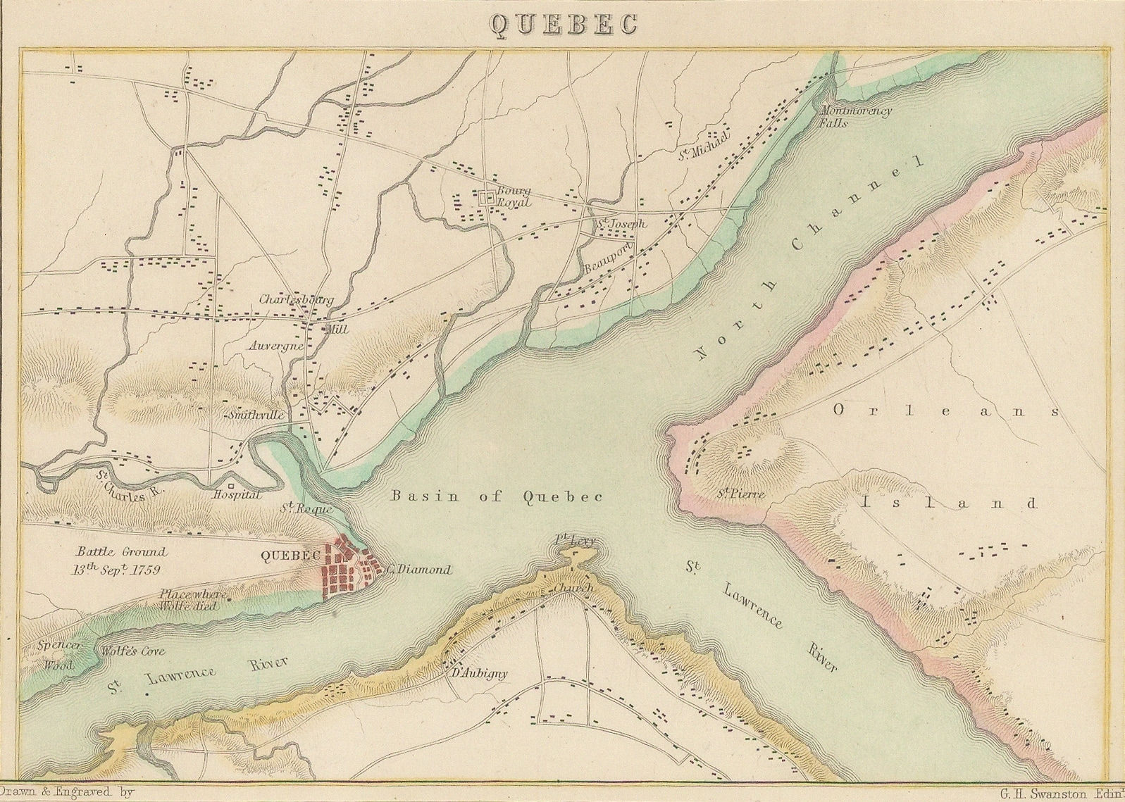 Archibald Fullarton, Quebec City and environs, 1870 c.