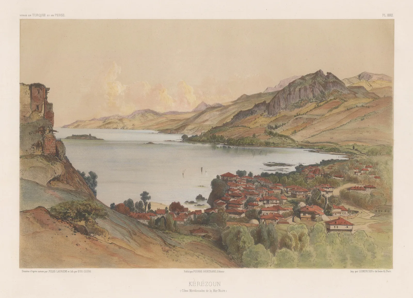 Xavier de Hell, Turkey - Kerezoun, 1853
