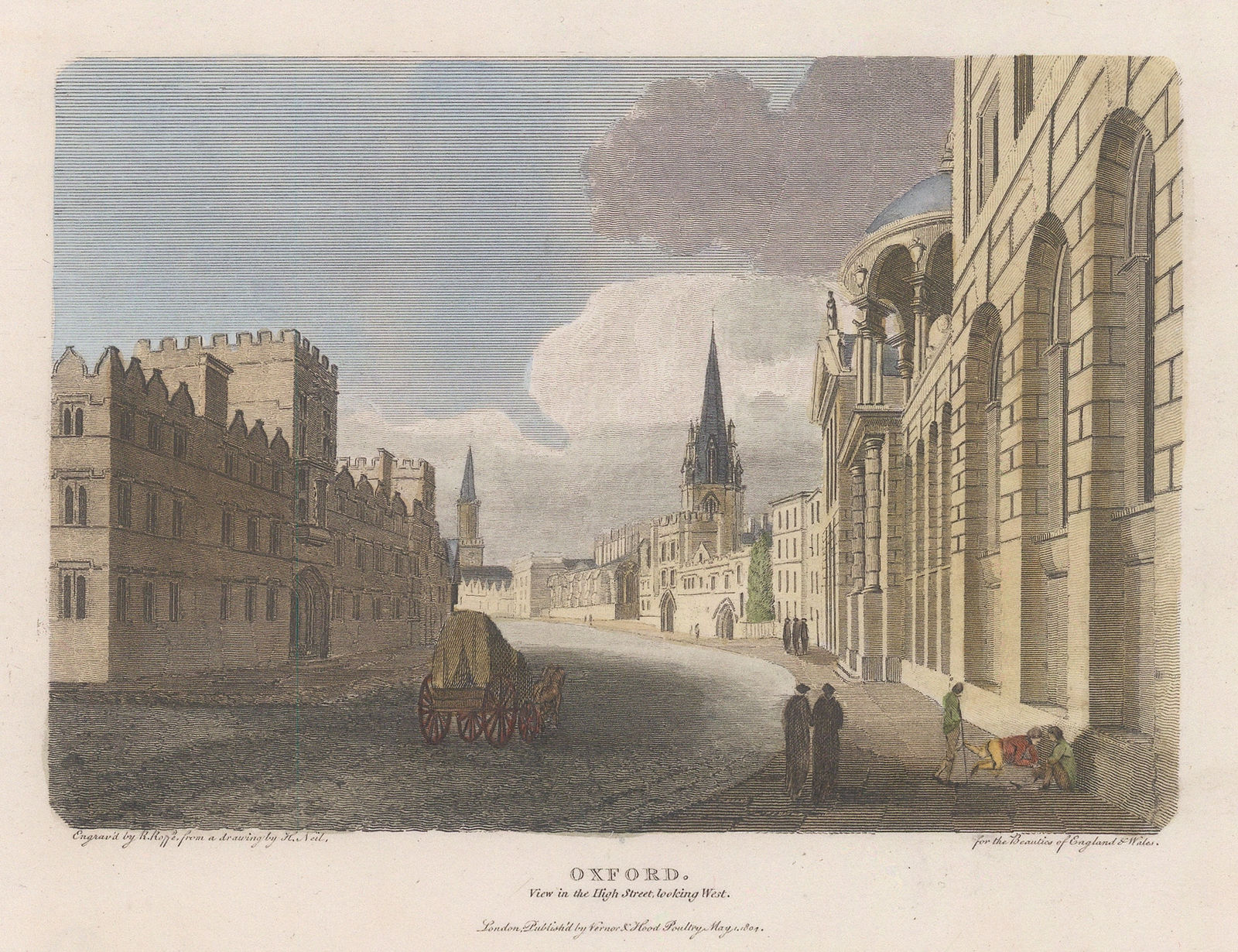 John Harris, Oxford - High Street, 1813
