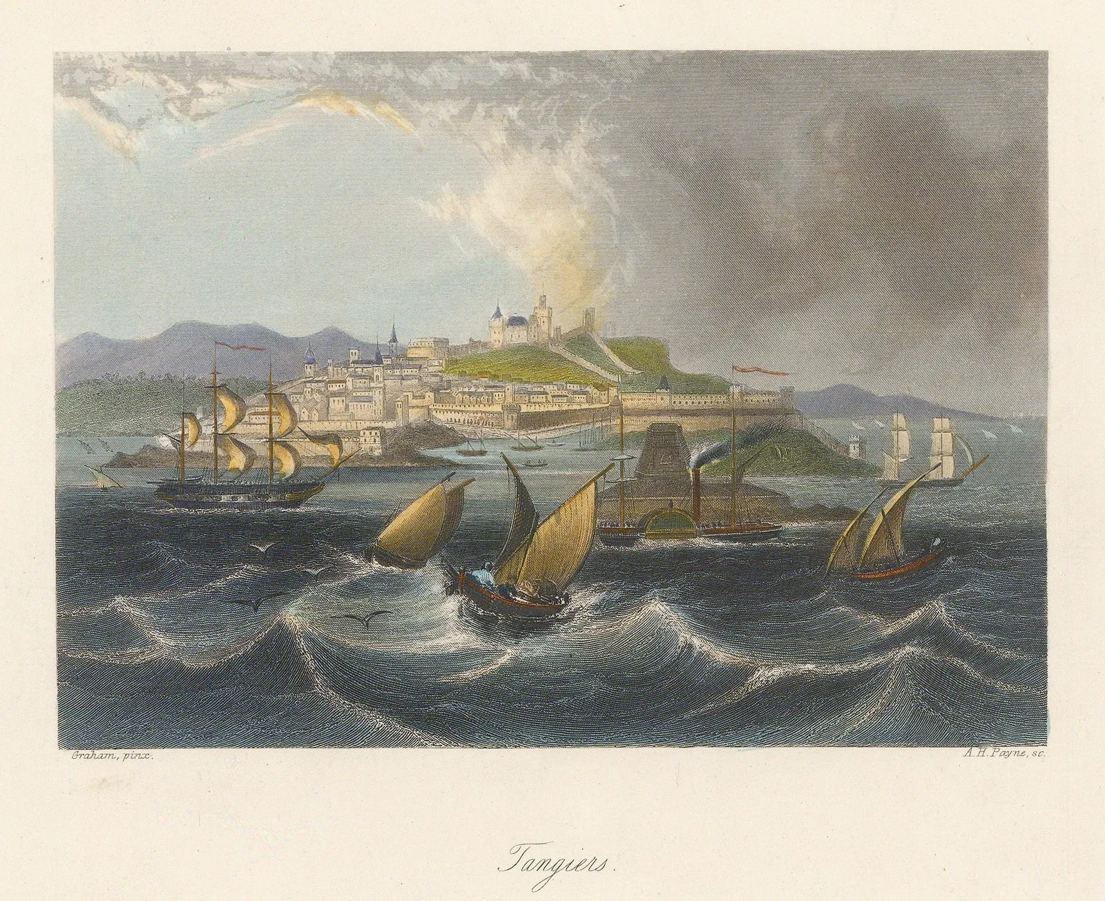 Thomas Kelly, Morocco - Tangier, 1840 c.