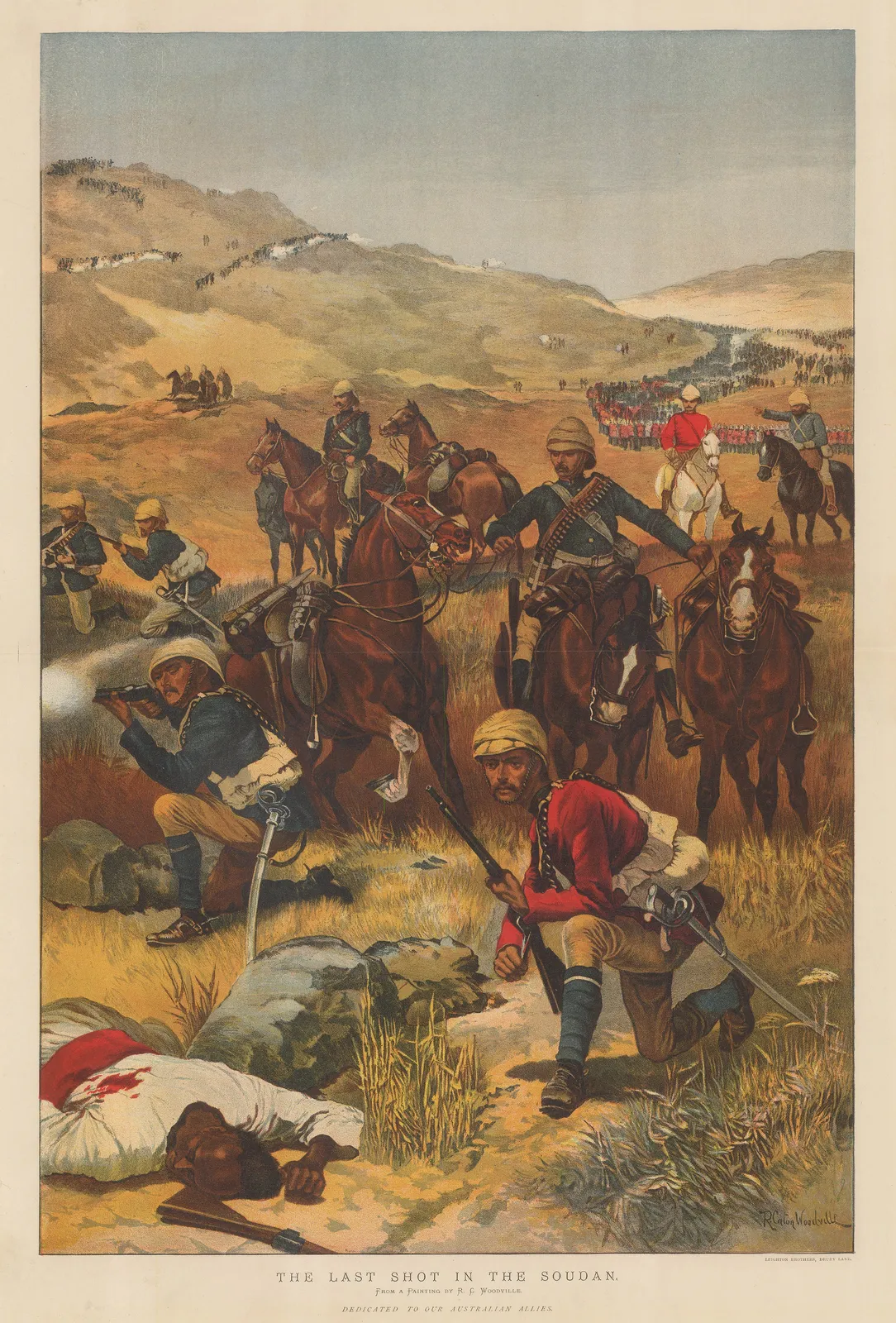 Illustrated London News (ILN), First Anglo-Sudan War - Last Shot in the Soudan, 1885