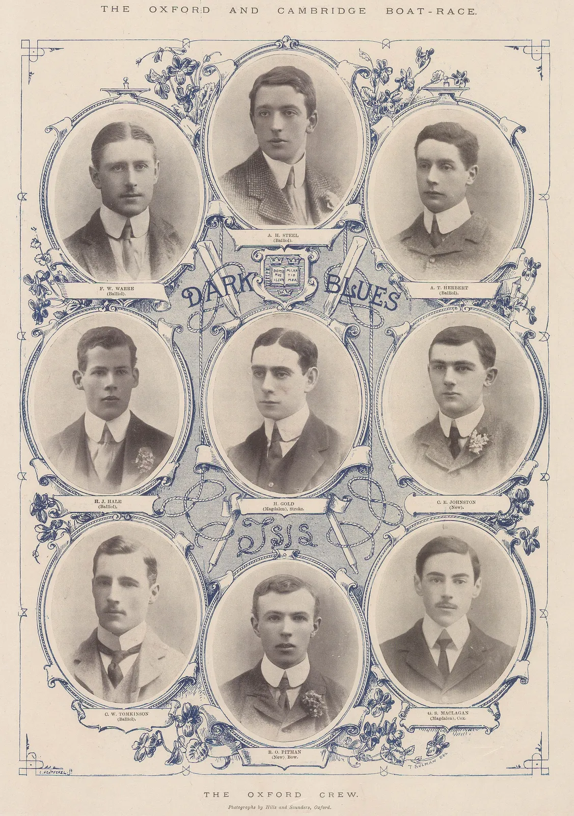 Illustrated London News (ILN), Rowing - Oxford and Cambridge Boat Race, 1899