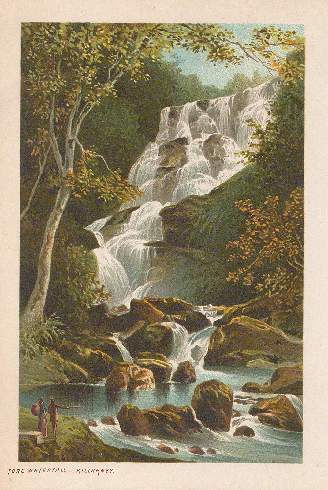 Thomas Nelson, Ireland - Torc Waterfall (Easach Toirc), 1892