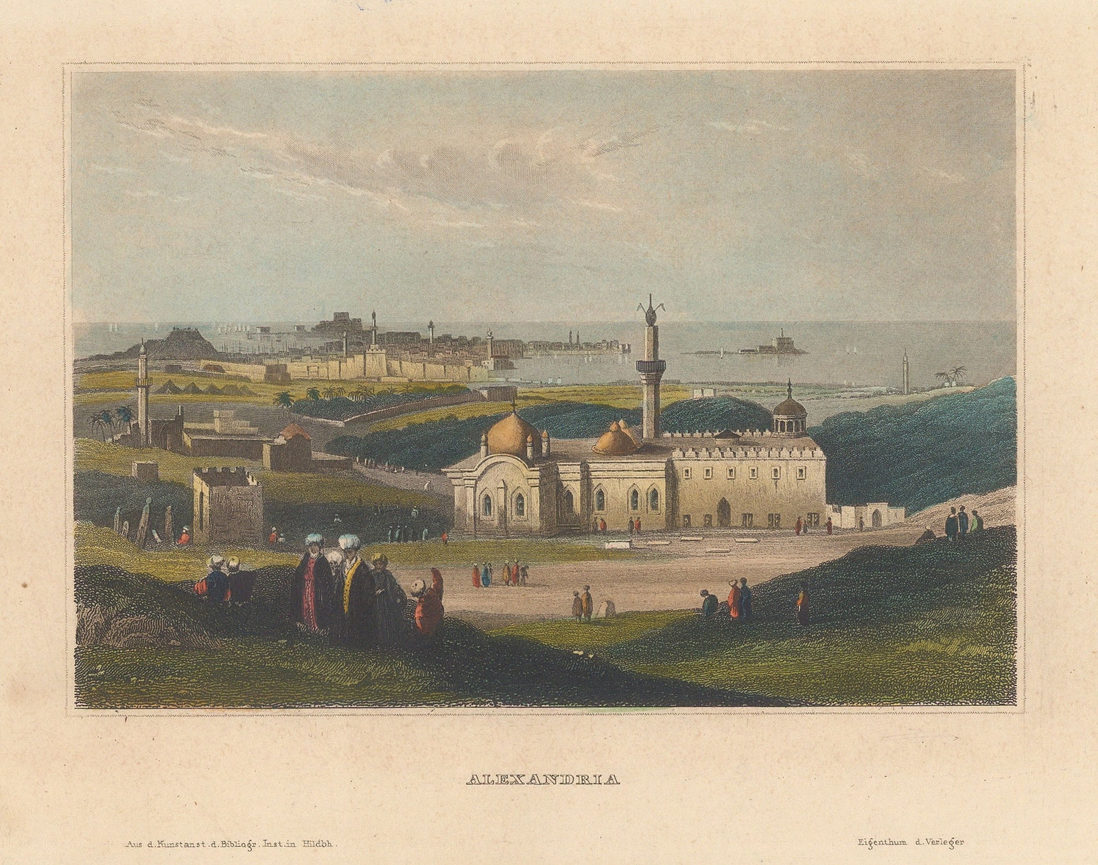 Hermann Meyer, Egypt - Alexandria, 1836