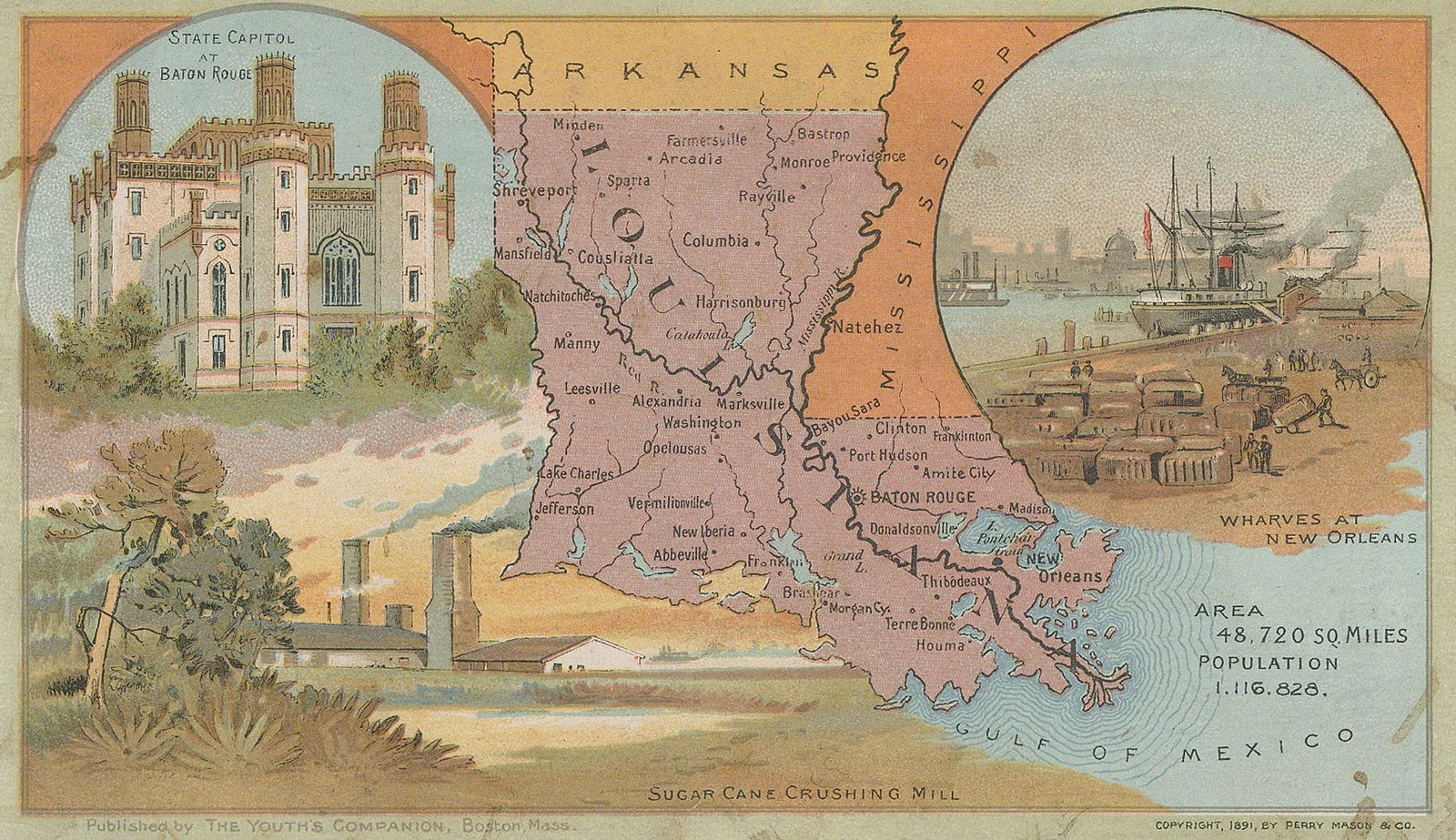 Perry Mason & Co., Louisiana, 1891