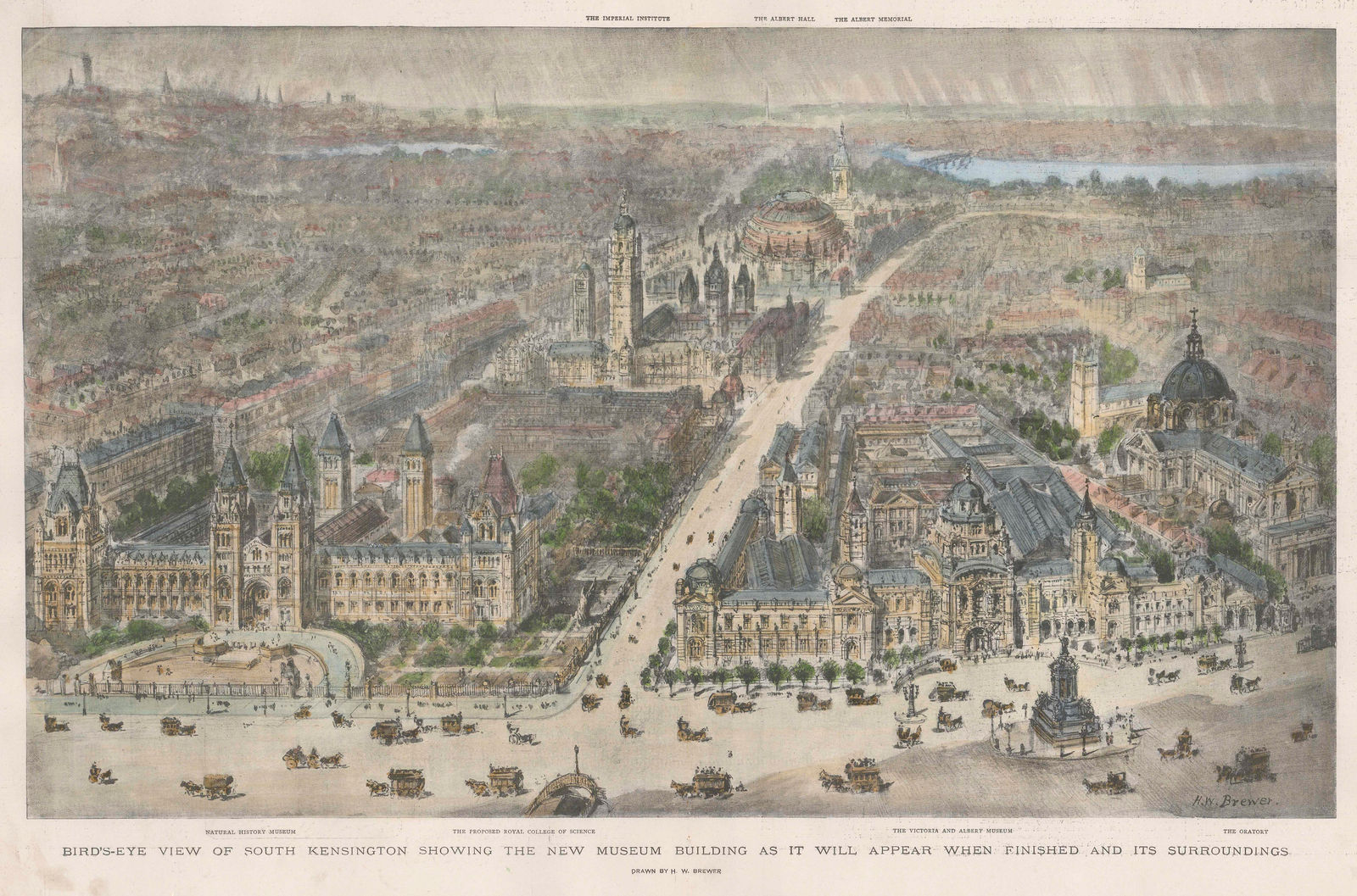 The Graphic Magazine, London - South Kensington Museums, 1899