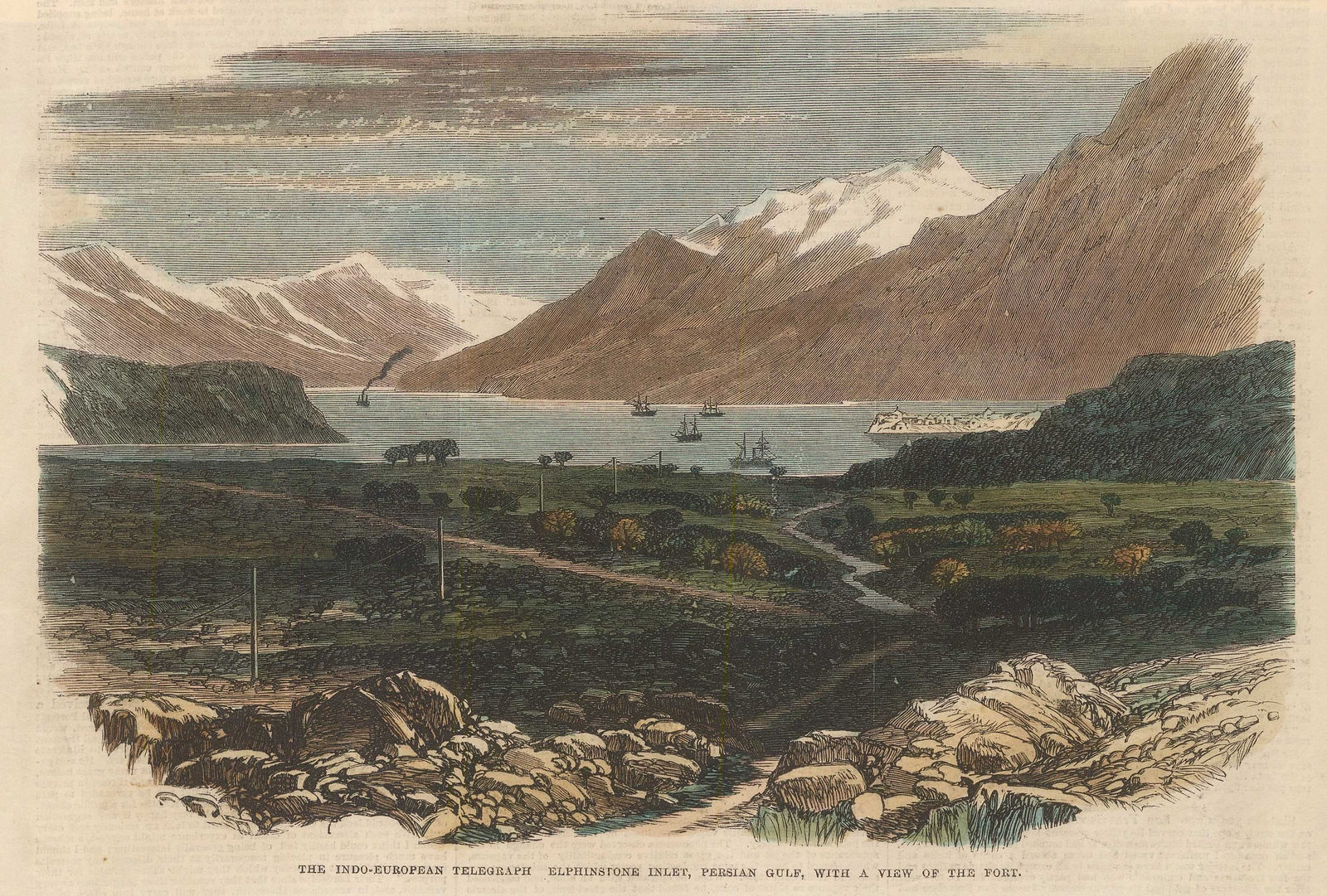 Illustrated London News (ILN), Oman - Jazirat al Maqlab, 1865