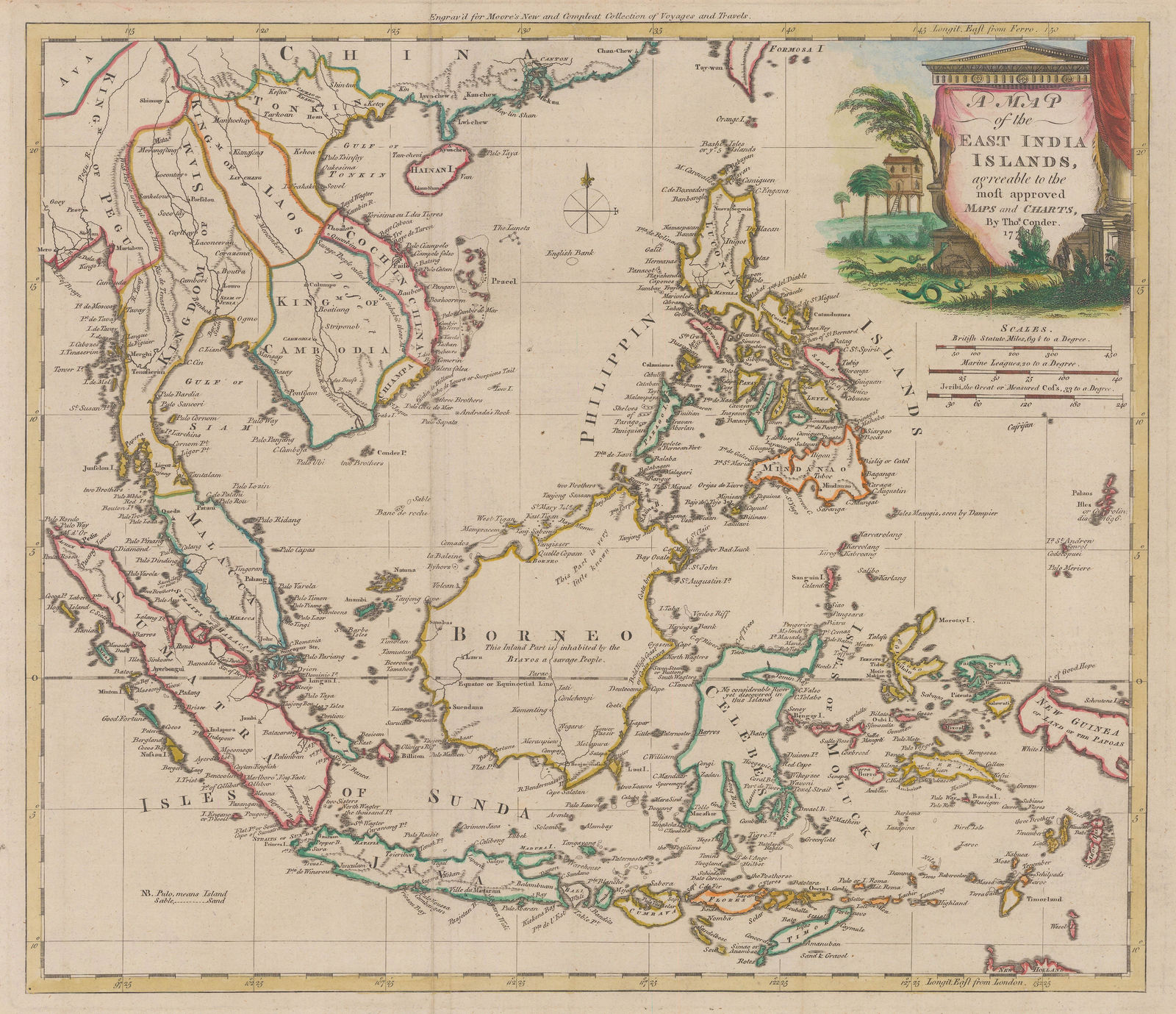 Thomas Conder, East Indies, 1778