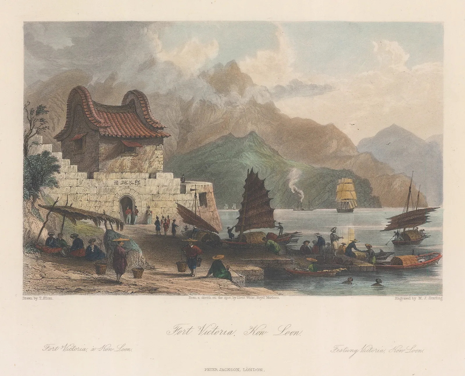 George Wright, Hong Kong - Hong Kong, 1847