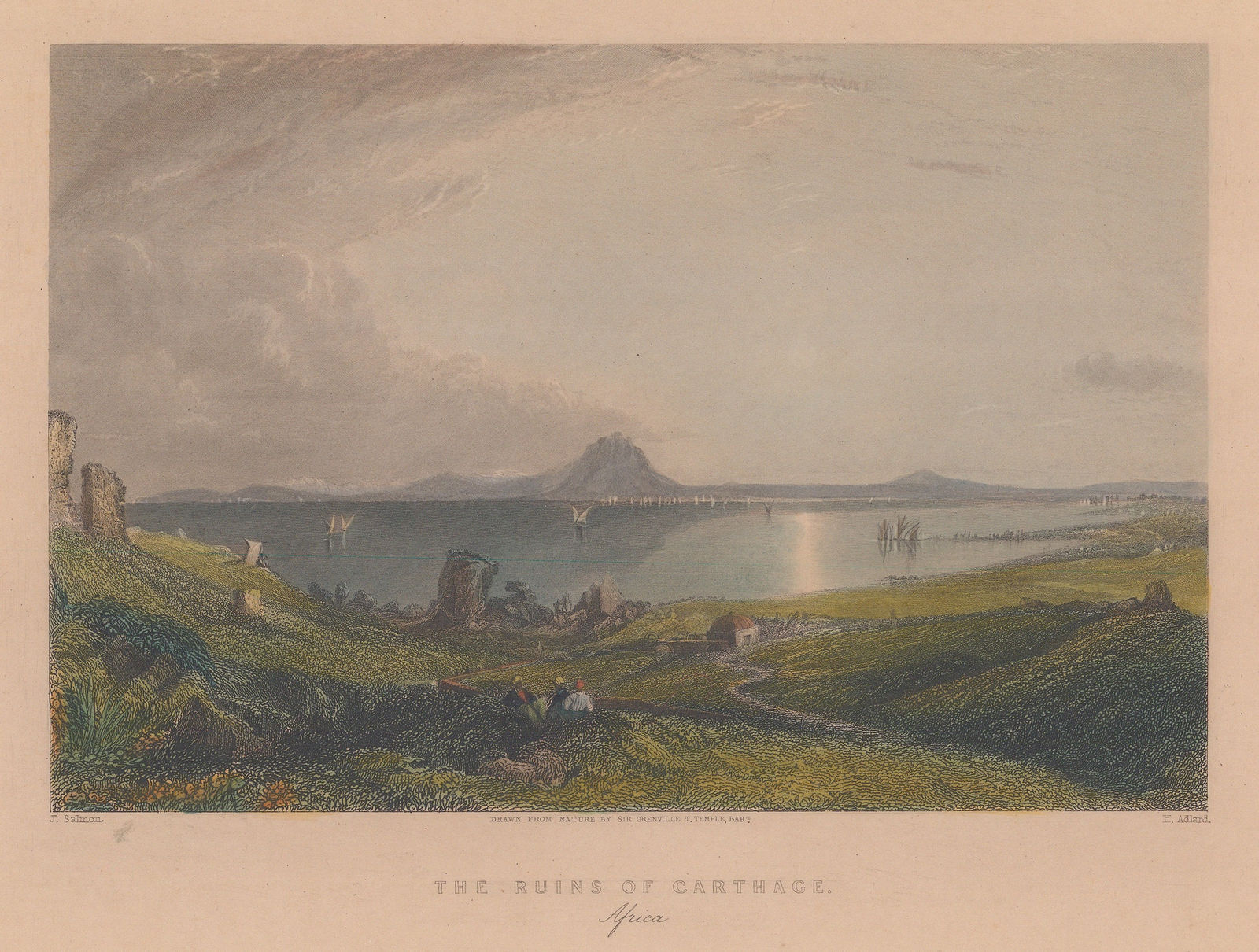 Fisher, Tunisia - Carthage, 1841