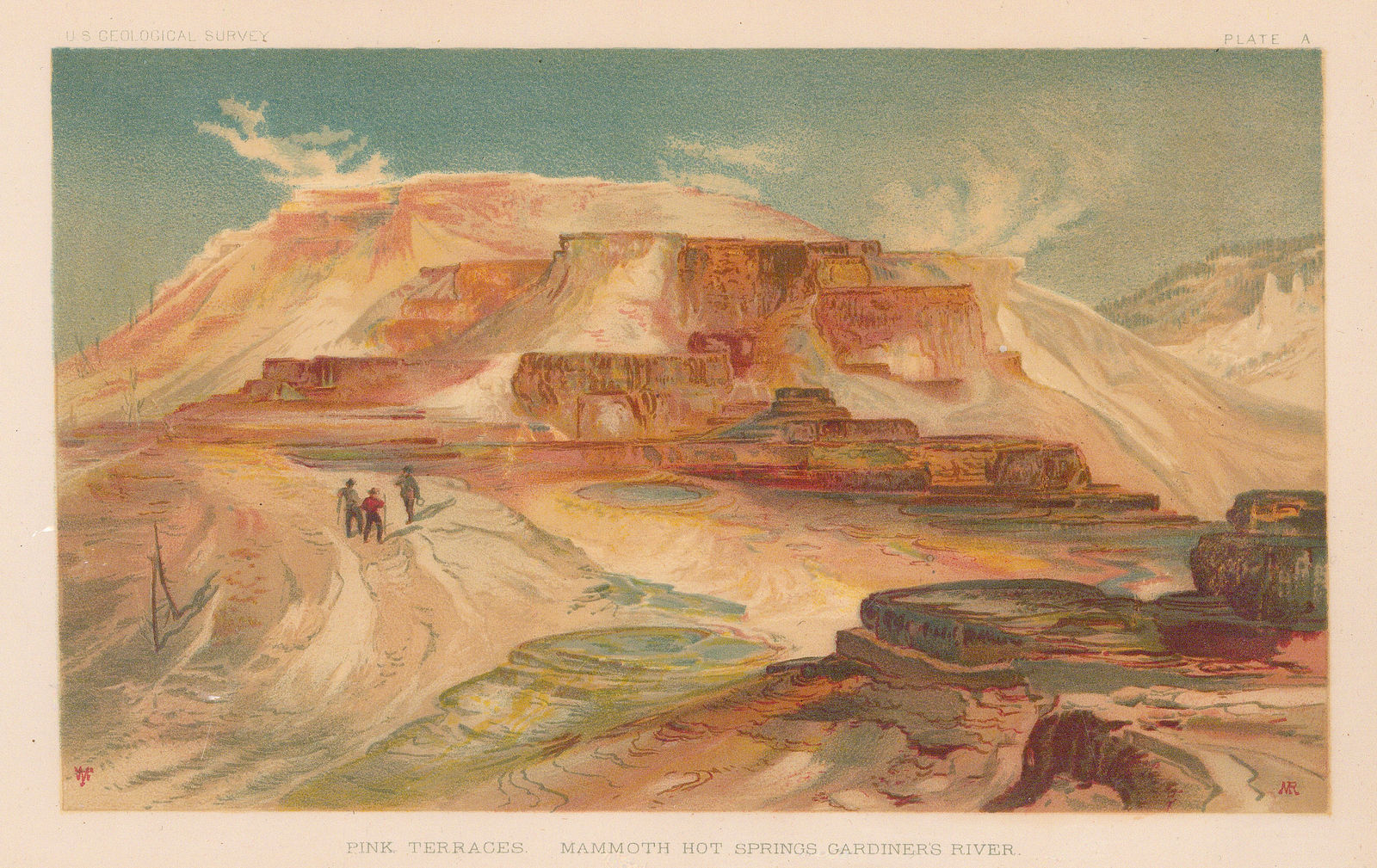 United States Geological Survey (USGS), Wyoming - Yellowstone Park, 1883