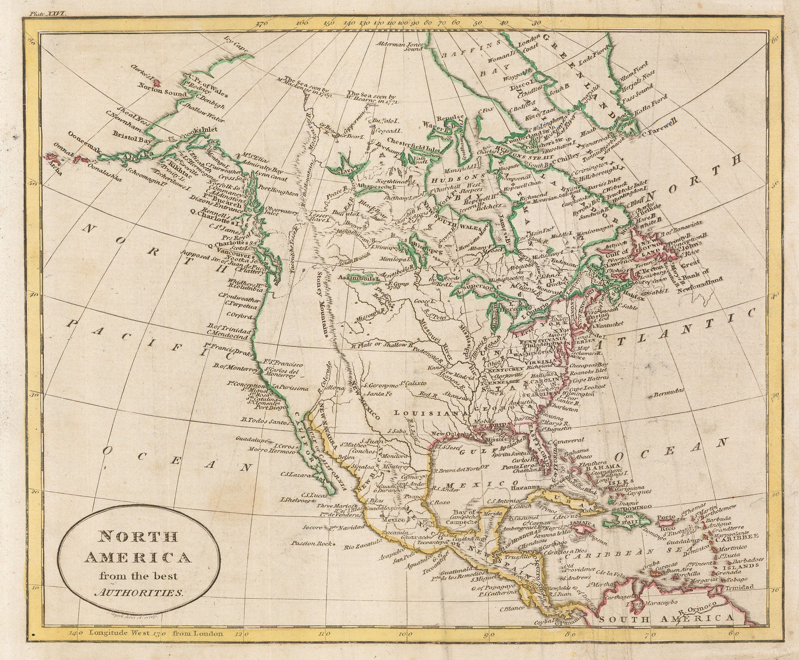 William Guthrie, North America at the height of the Napoleonic Wars, 1812