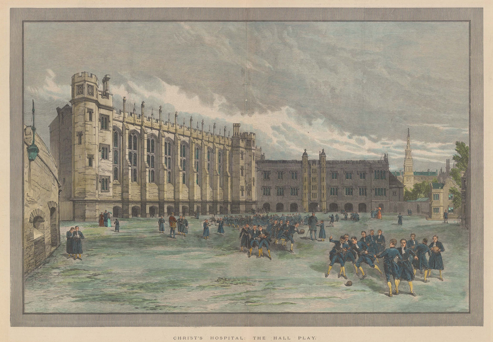 Illustrated London News (ILN), London - Christ's Hospital School, 1893