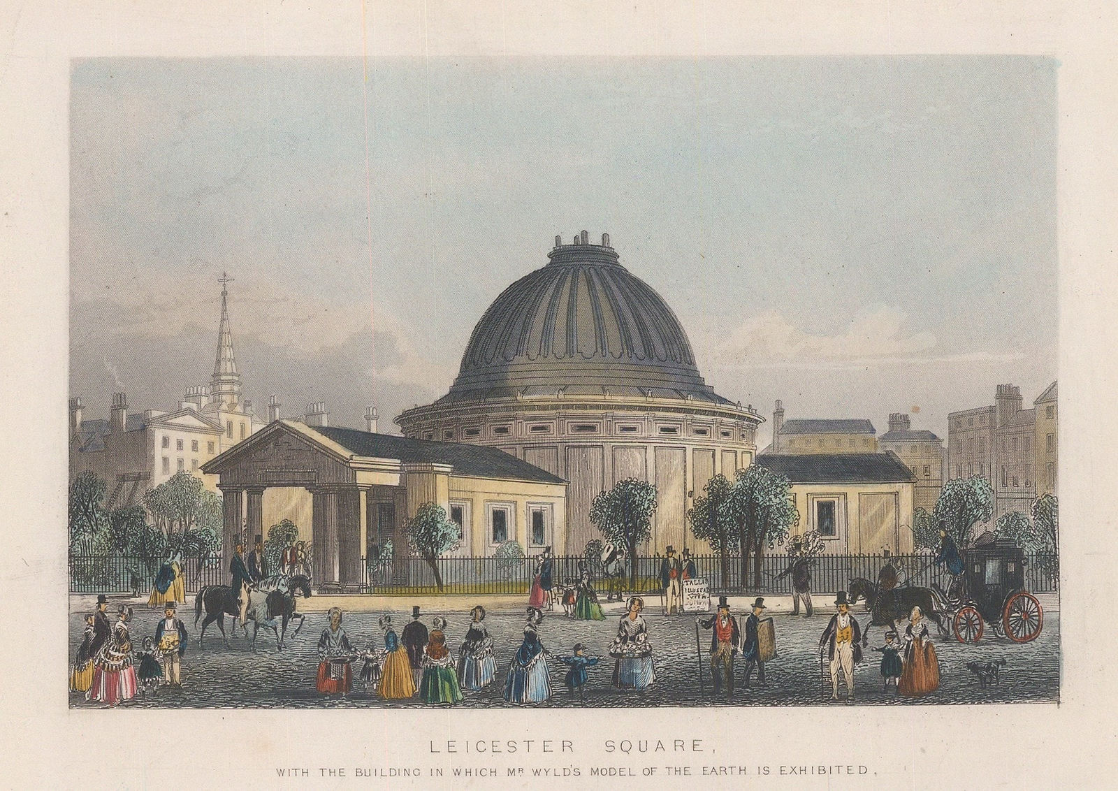 John Tallis, London - Leicester Square, 1851