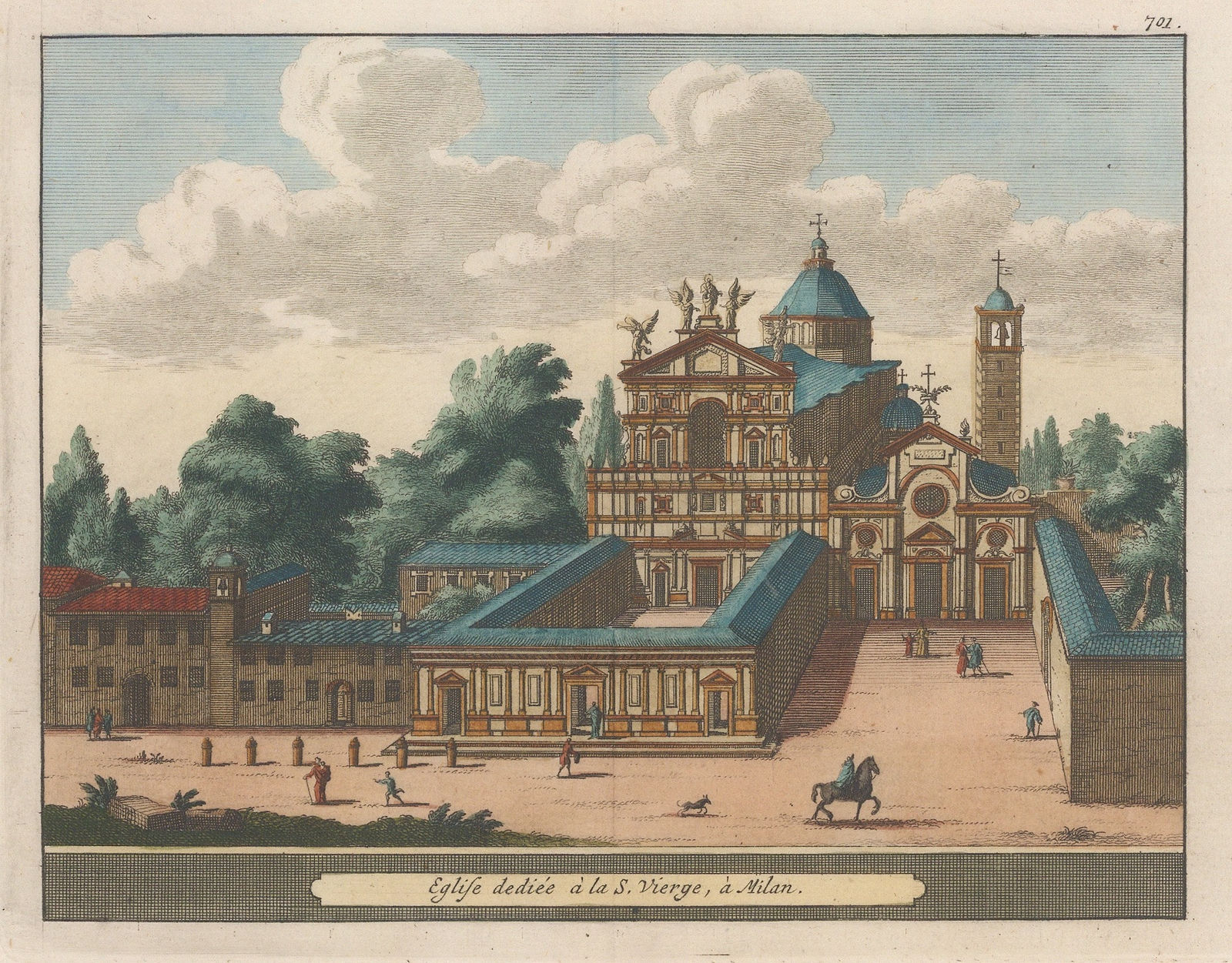 Pieter Van der Aa, Italy - Milan, 1727