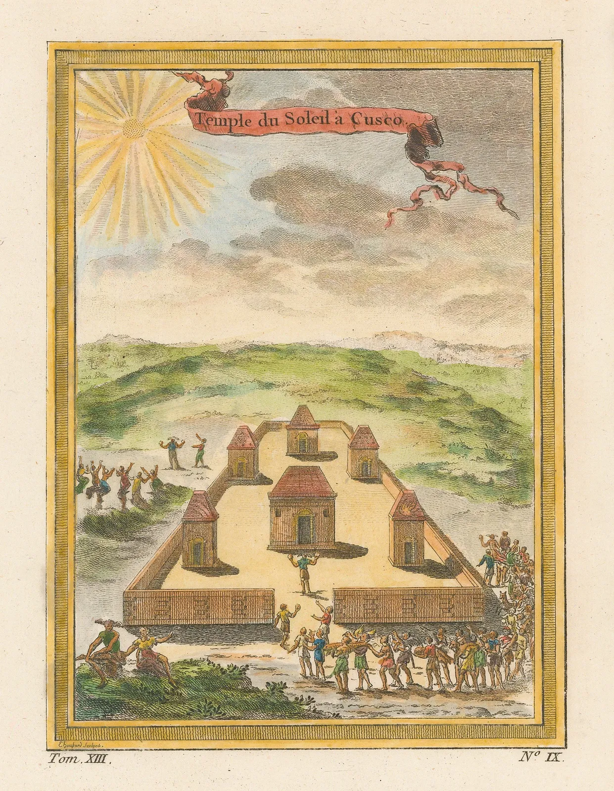 Nicholas Bellin, Peru - Cusco, 1751