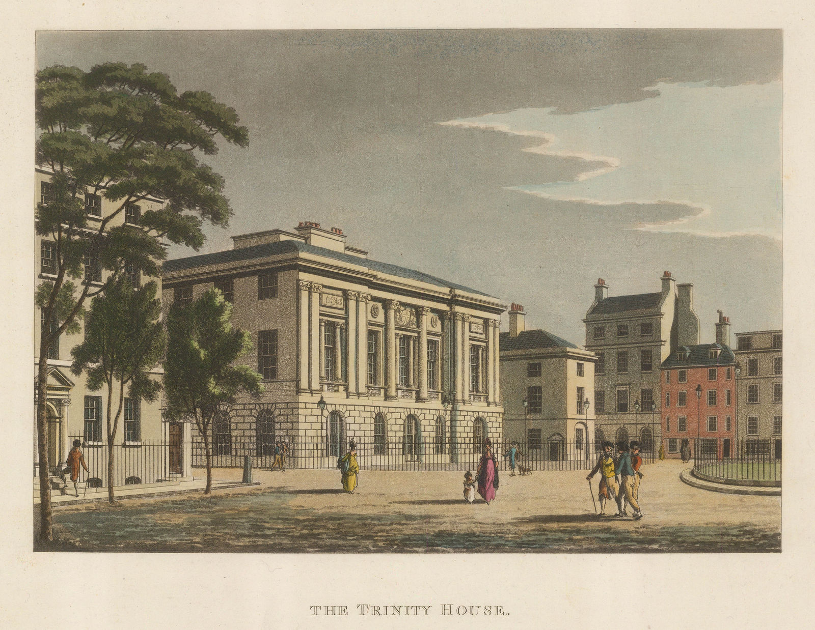 Thomas Malton, London - Trinity House, 1799