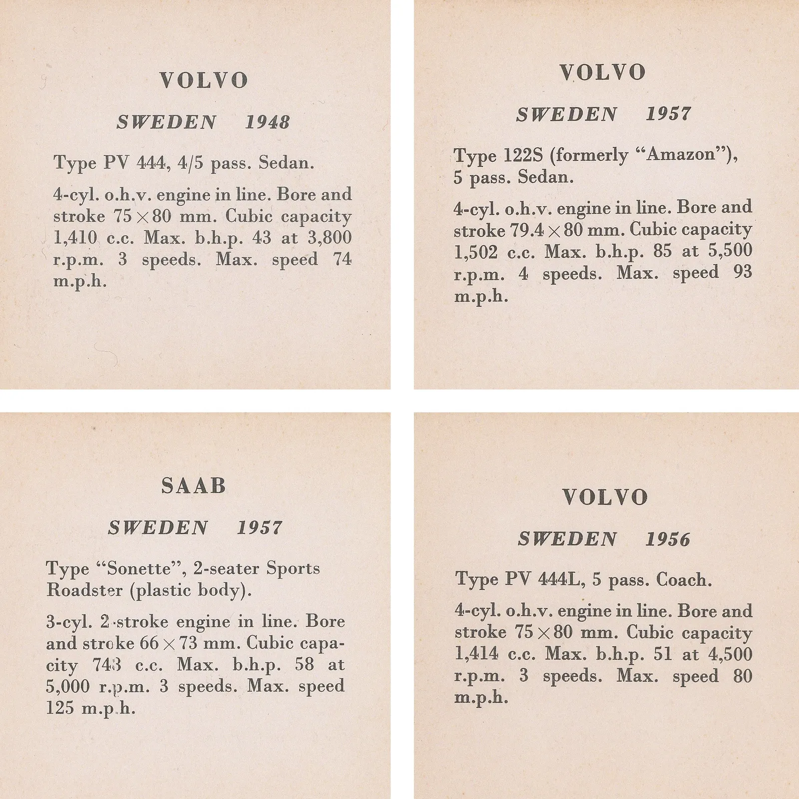 Anonymous, Automobiles - Swedish cars, 1960 c.