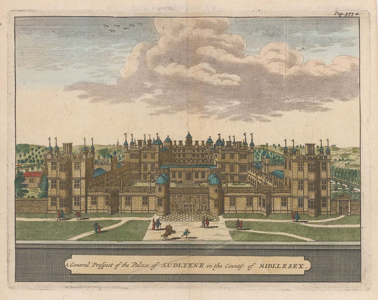 Pieter Van der Aa, Audley End House, Essex, 1727