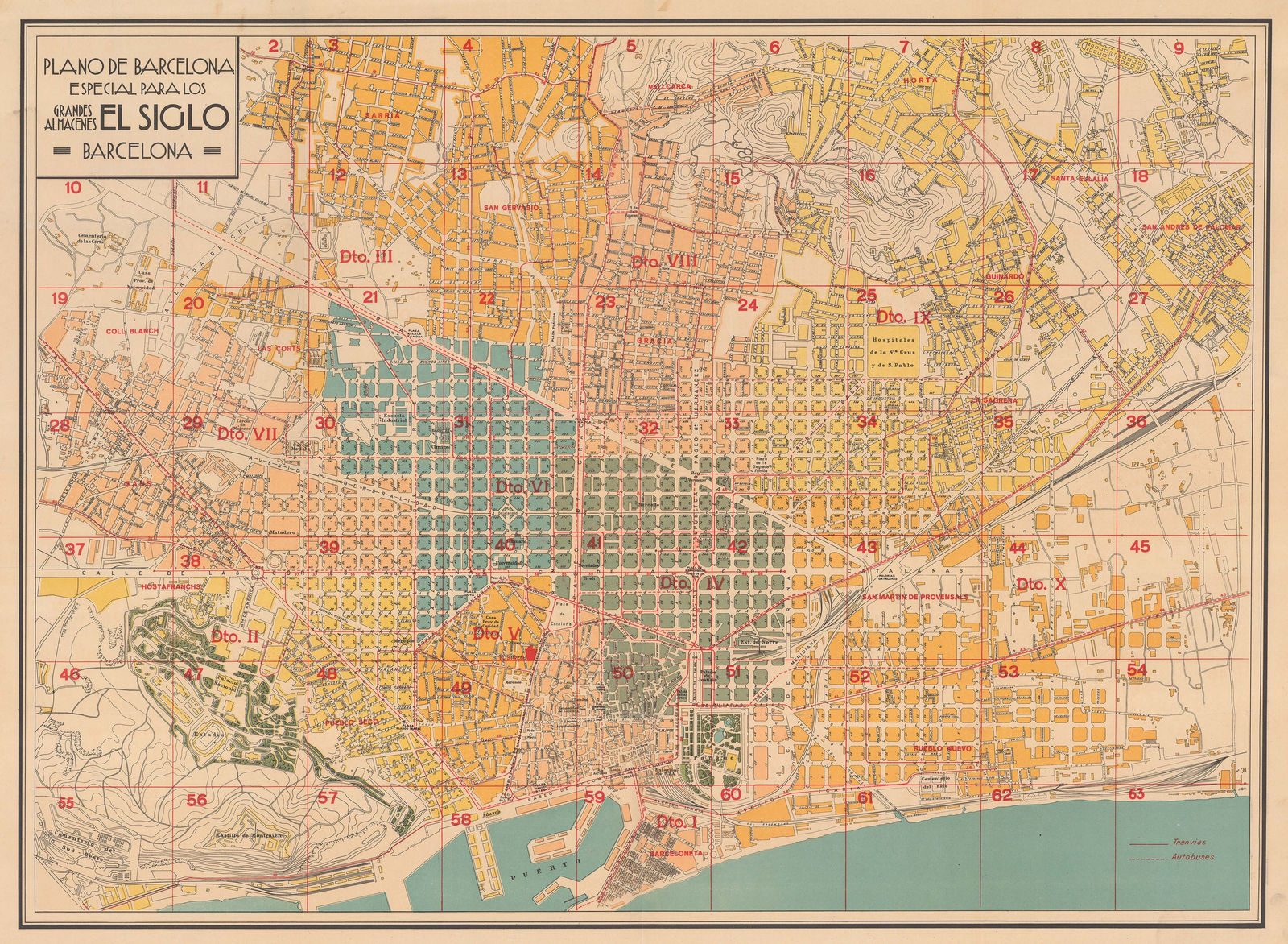 Almaneces El Siglo, Barcelona, 1950 c.