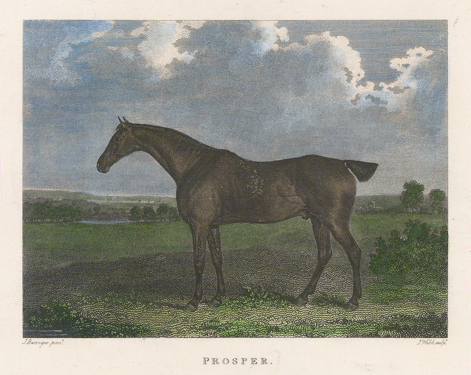 M. A. Pittman, Horses - Prosper, 1824