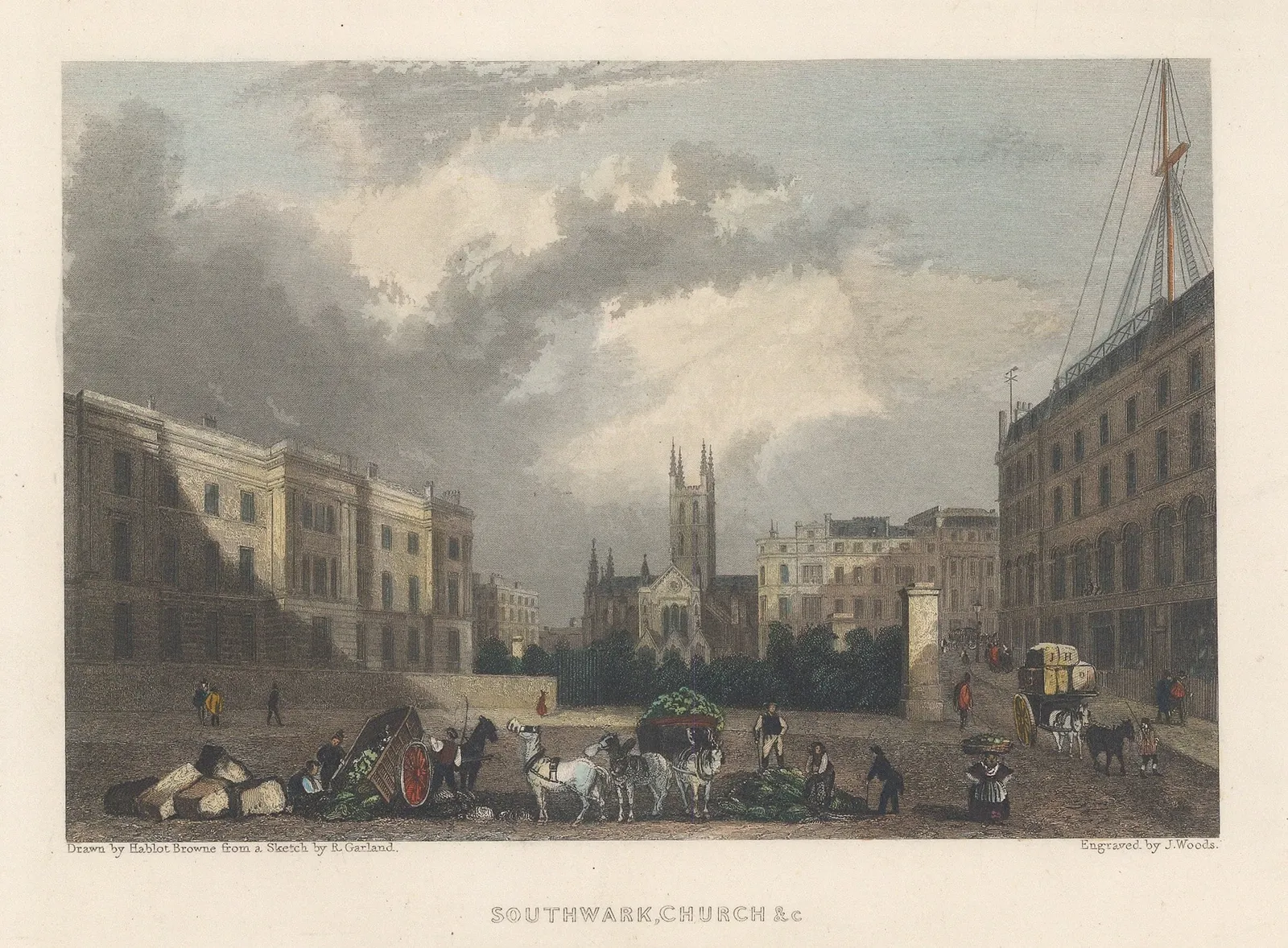 William Fearnside, London - Southwark Cathedral, 1838