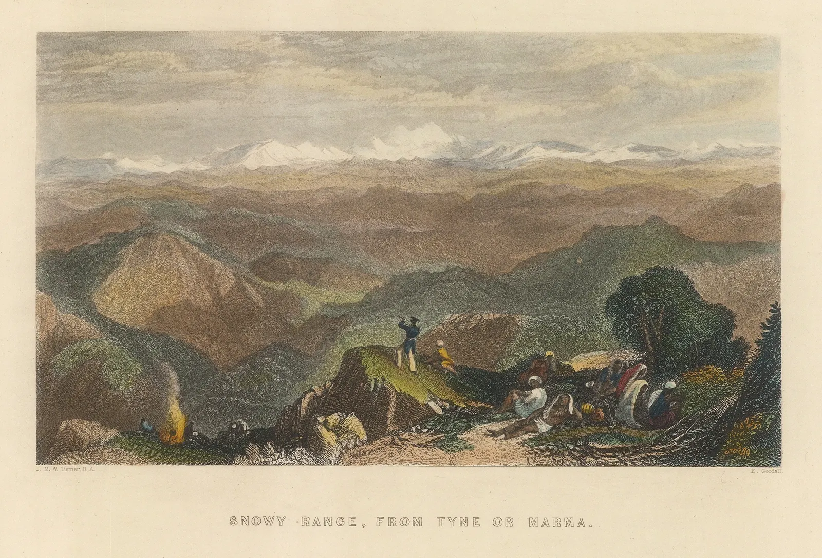 Lt. George White, Himalayas, 1838