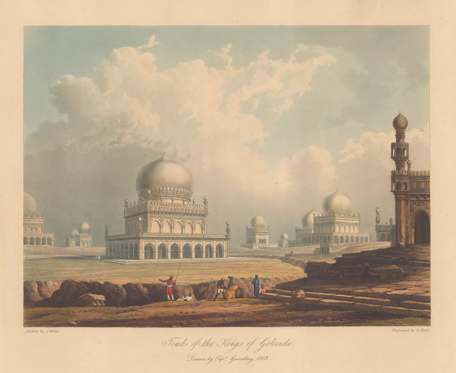 Capt. Robert Grindlay, India - Telangana, 1830