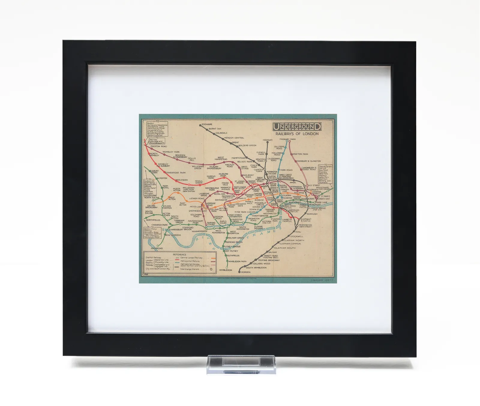 Fred H. Stingemore, Underground Railways of London, 1927