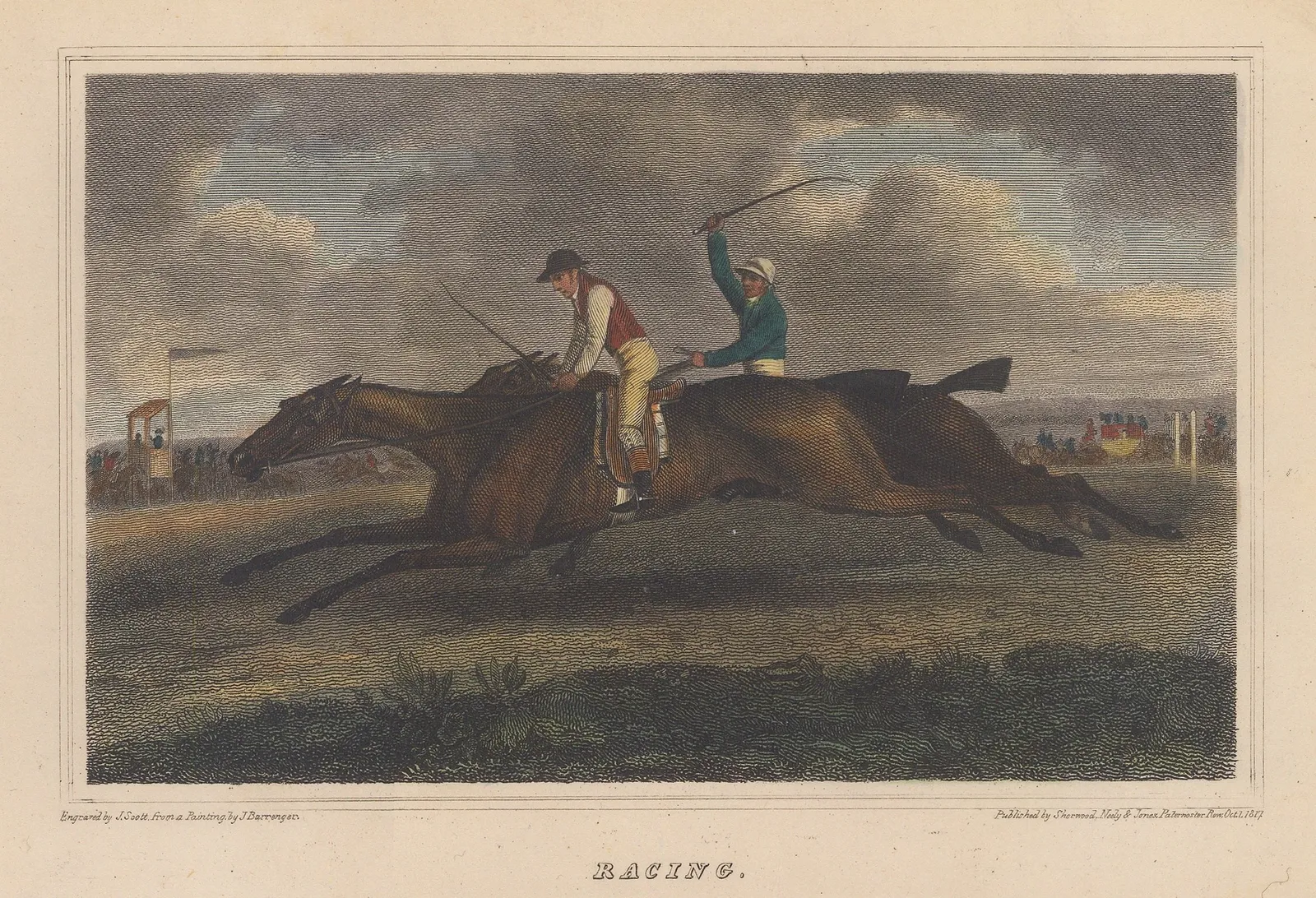William Henry Scott, Horse Racing - Racing, 1818