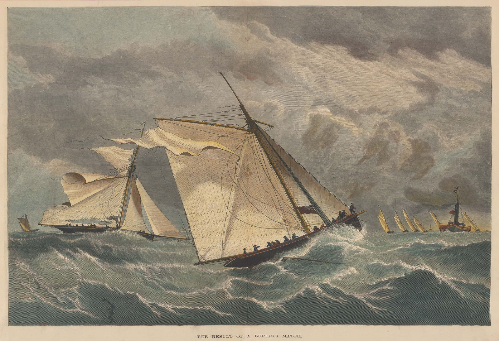 Illustrated London News (ILN), Sailing - Thames Yacht Club, 1880