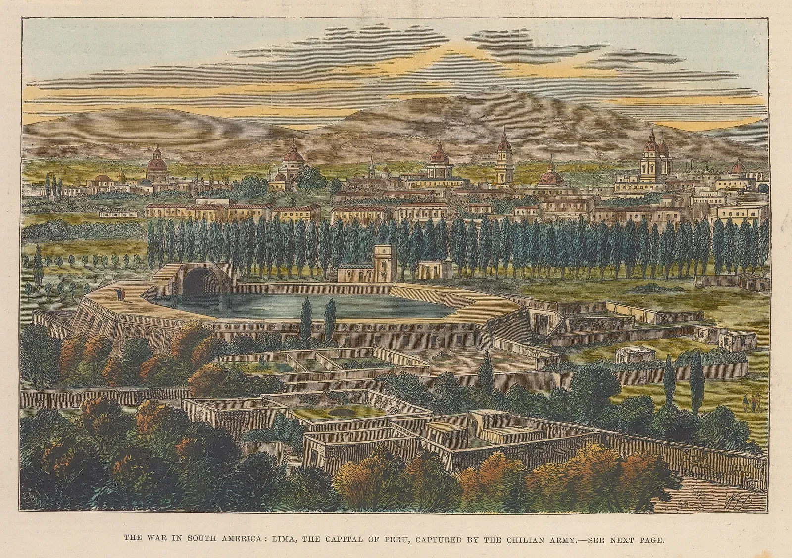 Jean Jacques Élisée Reclus, Peru - Lima, 1881