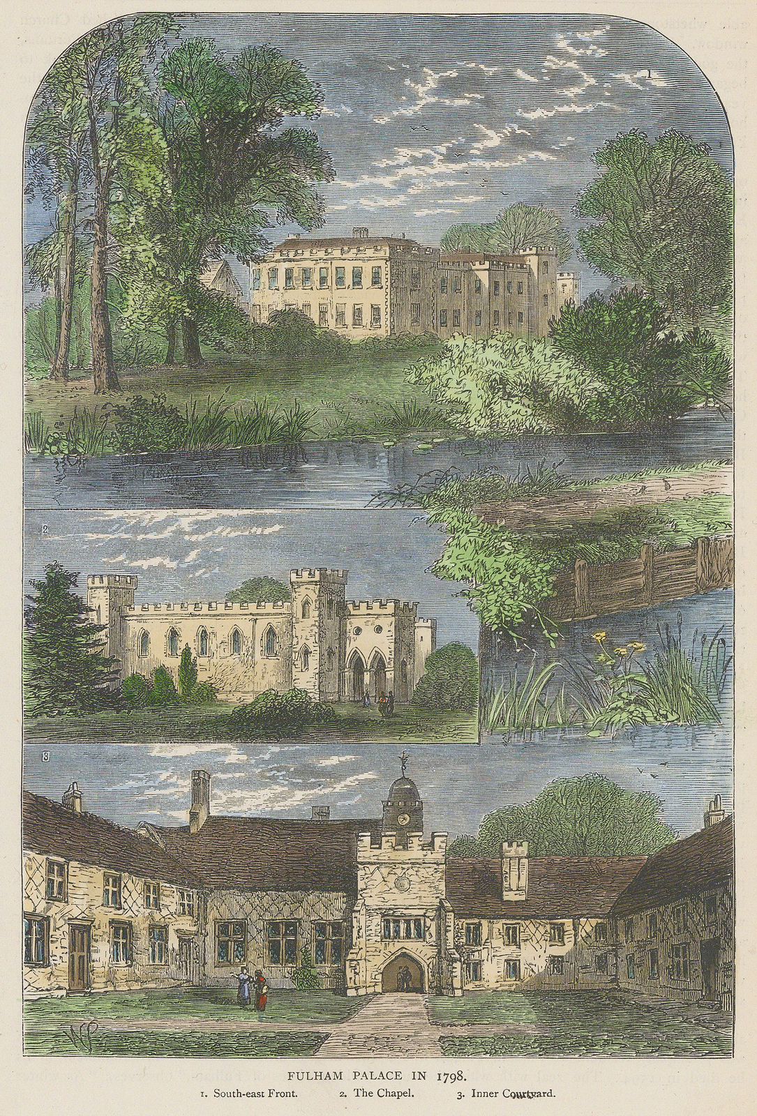 Old & New, London - Fulham Palace, 1880 c.