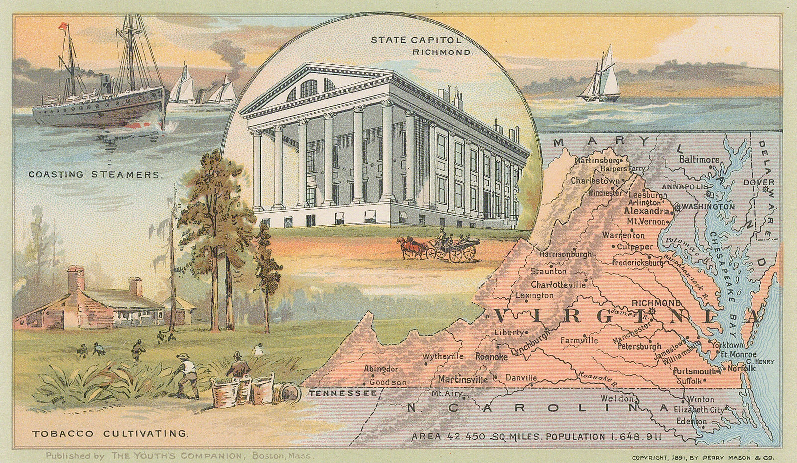 Perry Mason & Co., Virginia, 1891