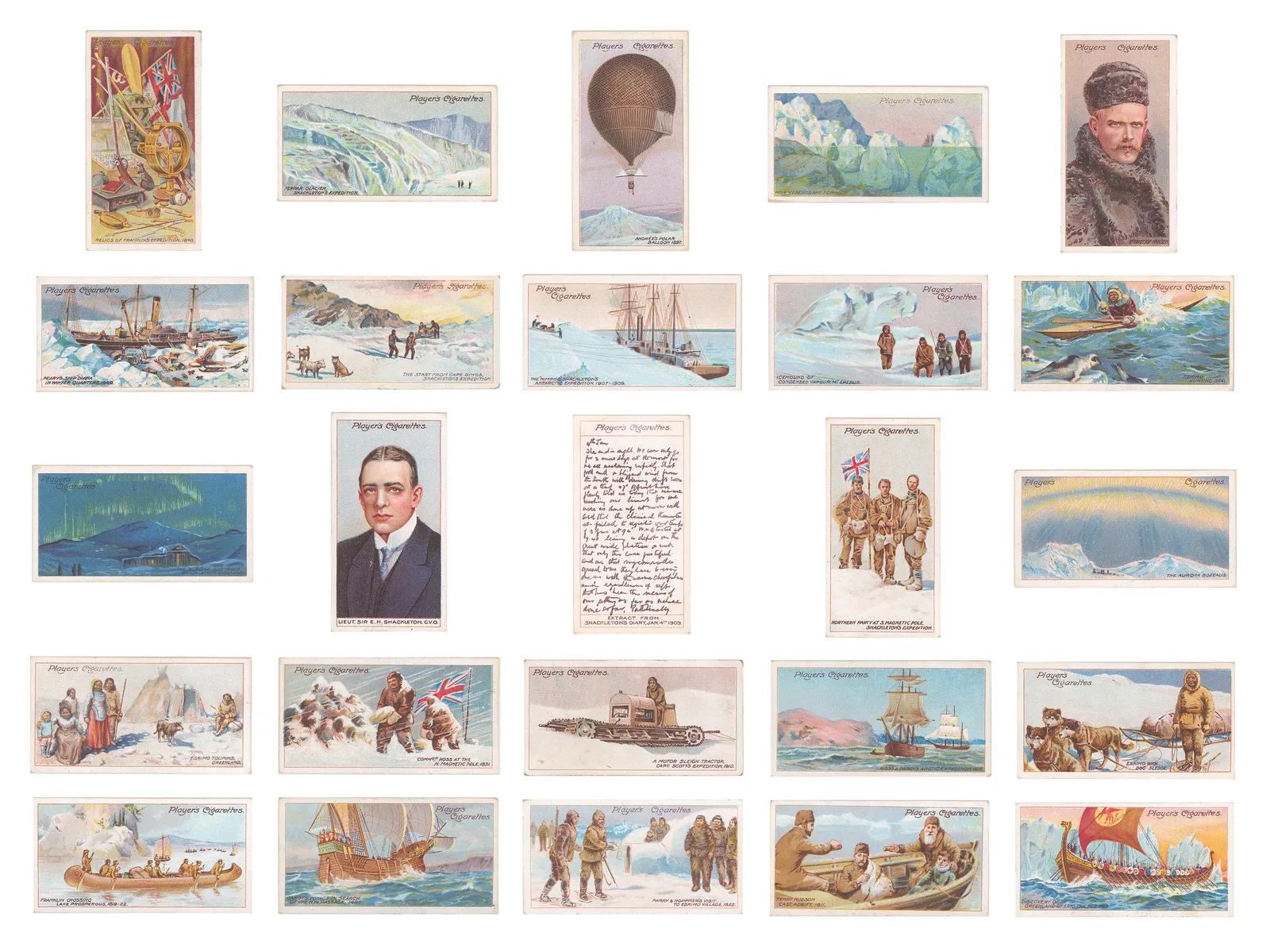 Player's Cigarettes, Antarctic - Polar Exploration, 1912 c.