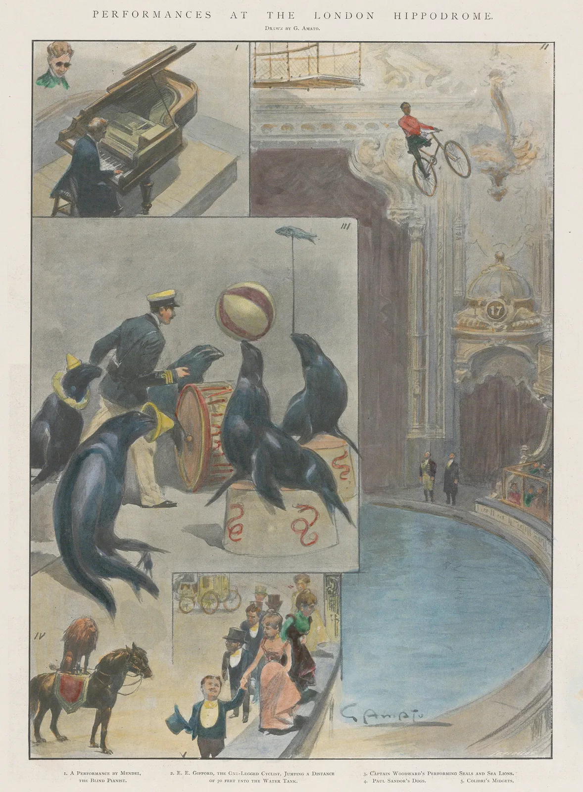 Illustrated London News (ILN), London - Hippodrome, 1902