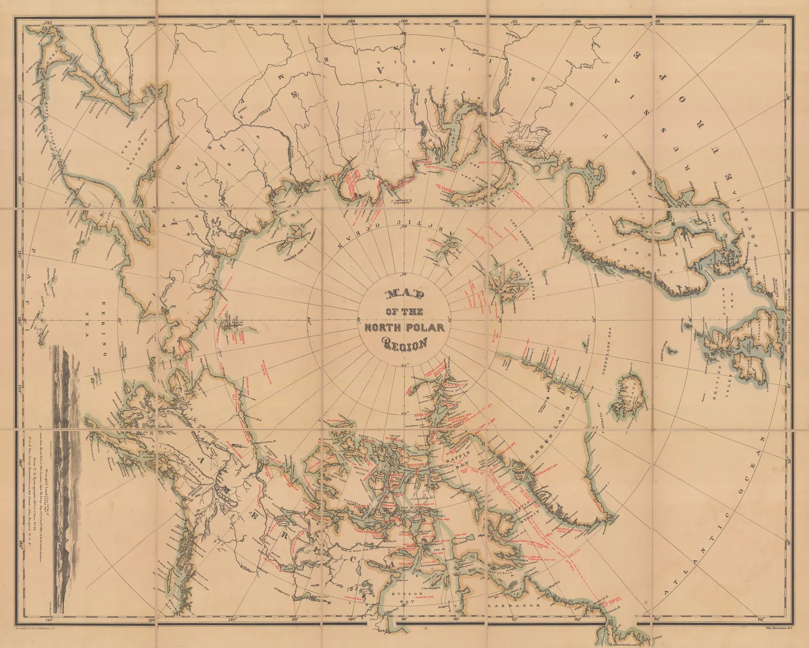 William Bauman, Exploration of the Arctic, 1879