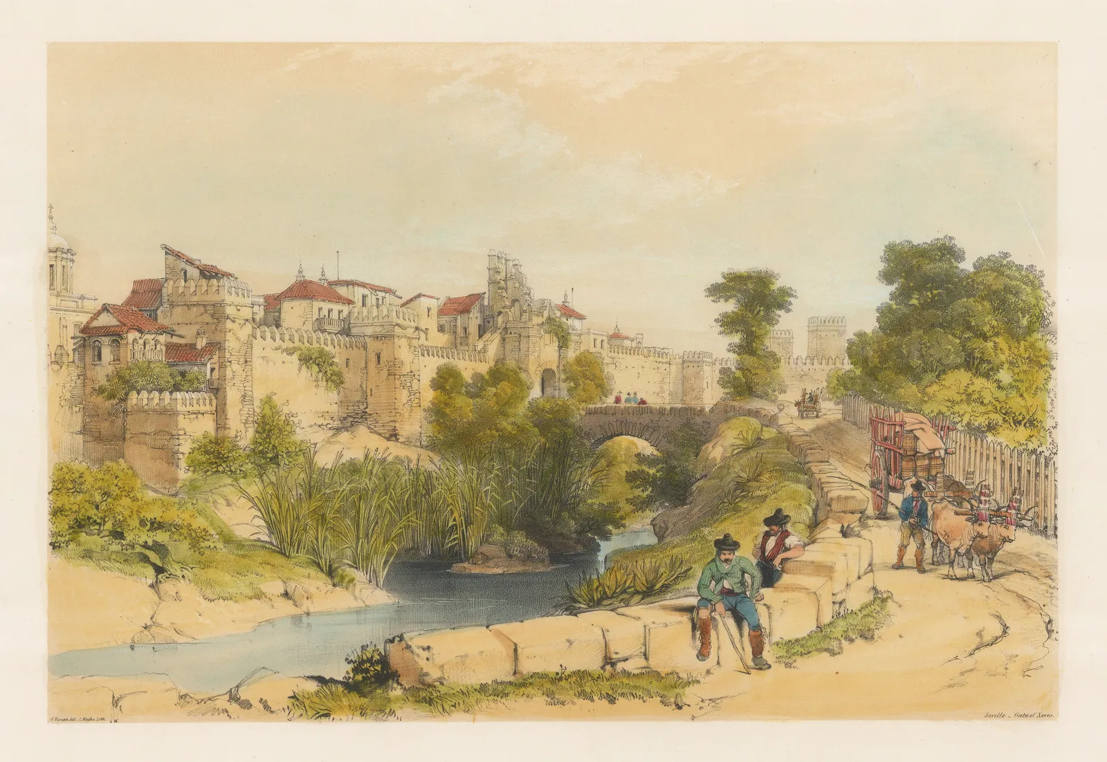 George Vivian, Spain - Seville, 1838